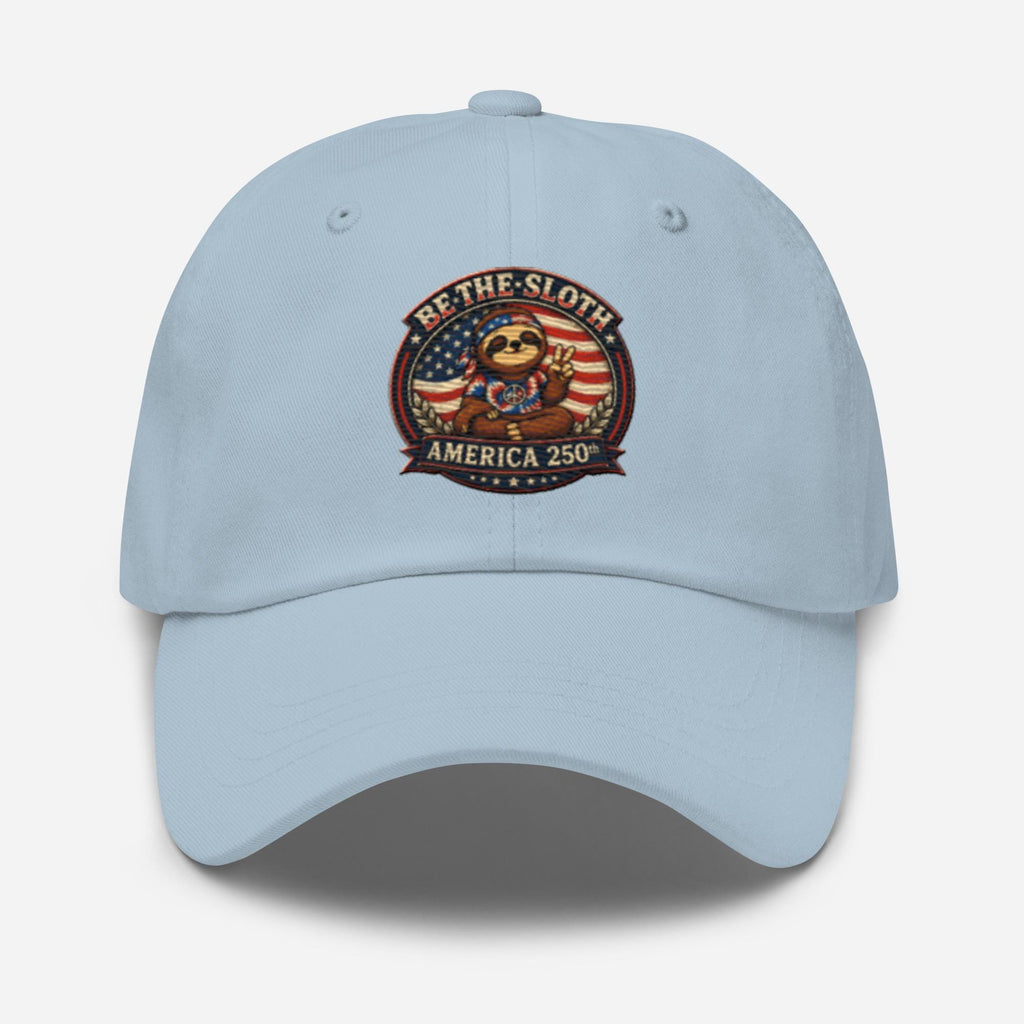 Be The Sloth America's 250th Dad hat