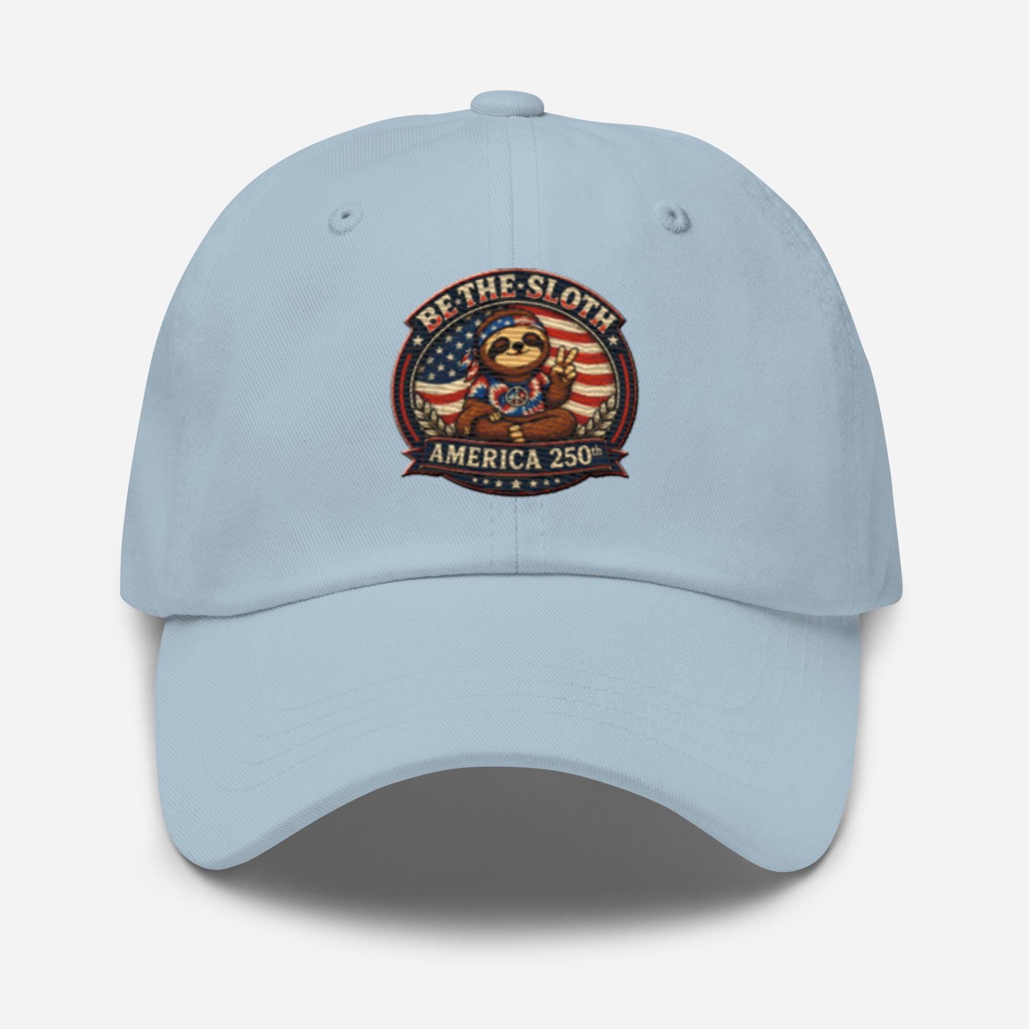 Be The Sloth America's 250th Dad hat