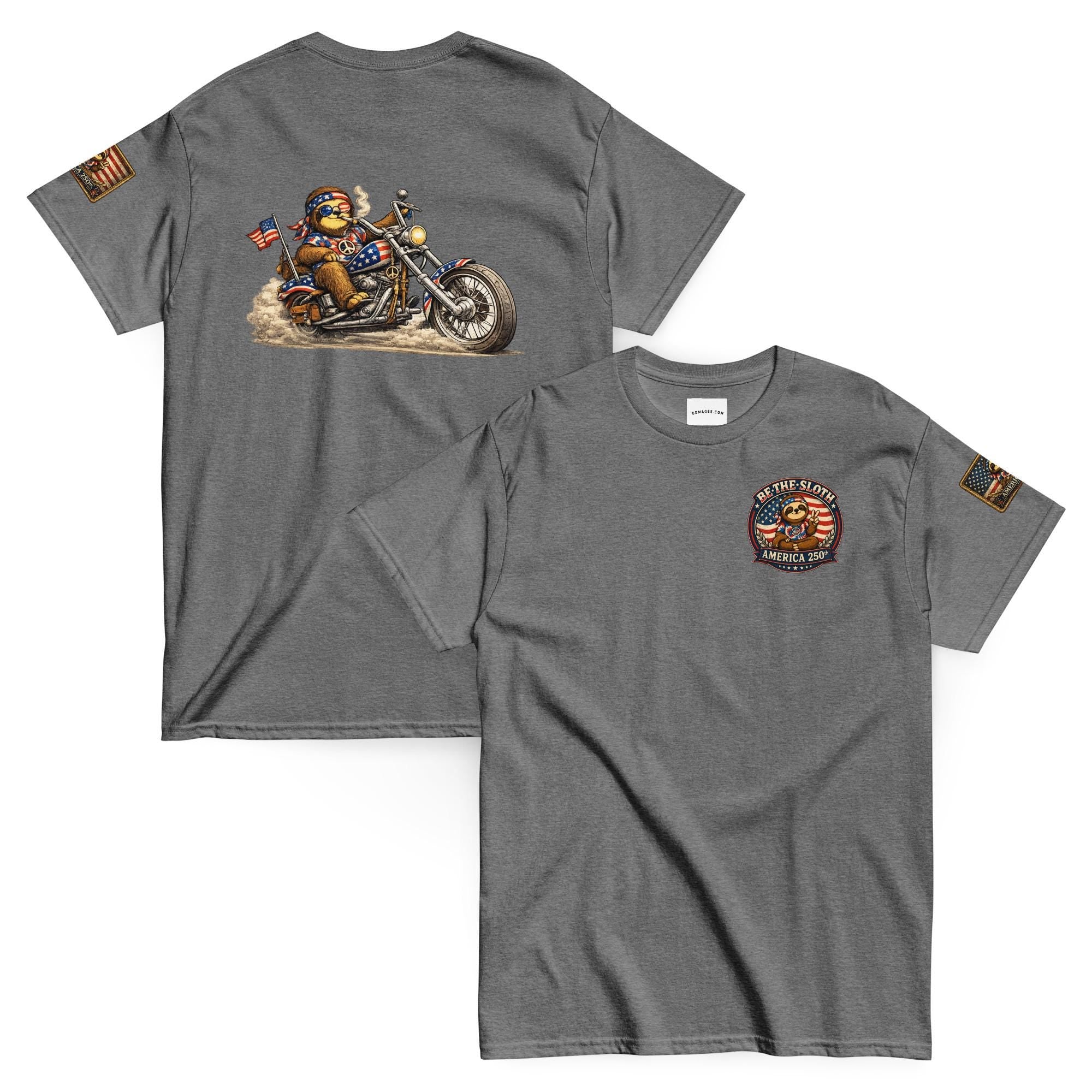 Sloth Chopper America's 250th Unisex classic tee