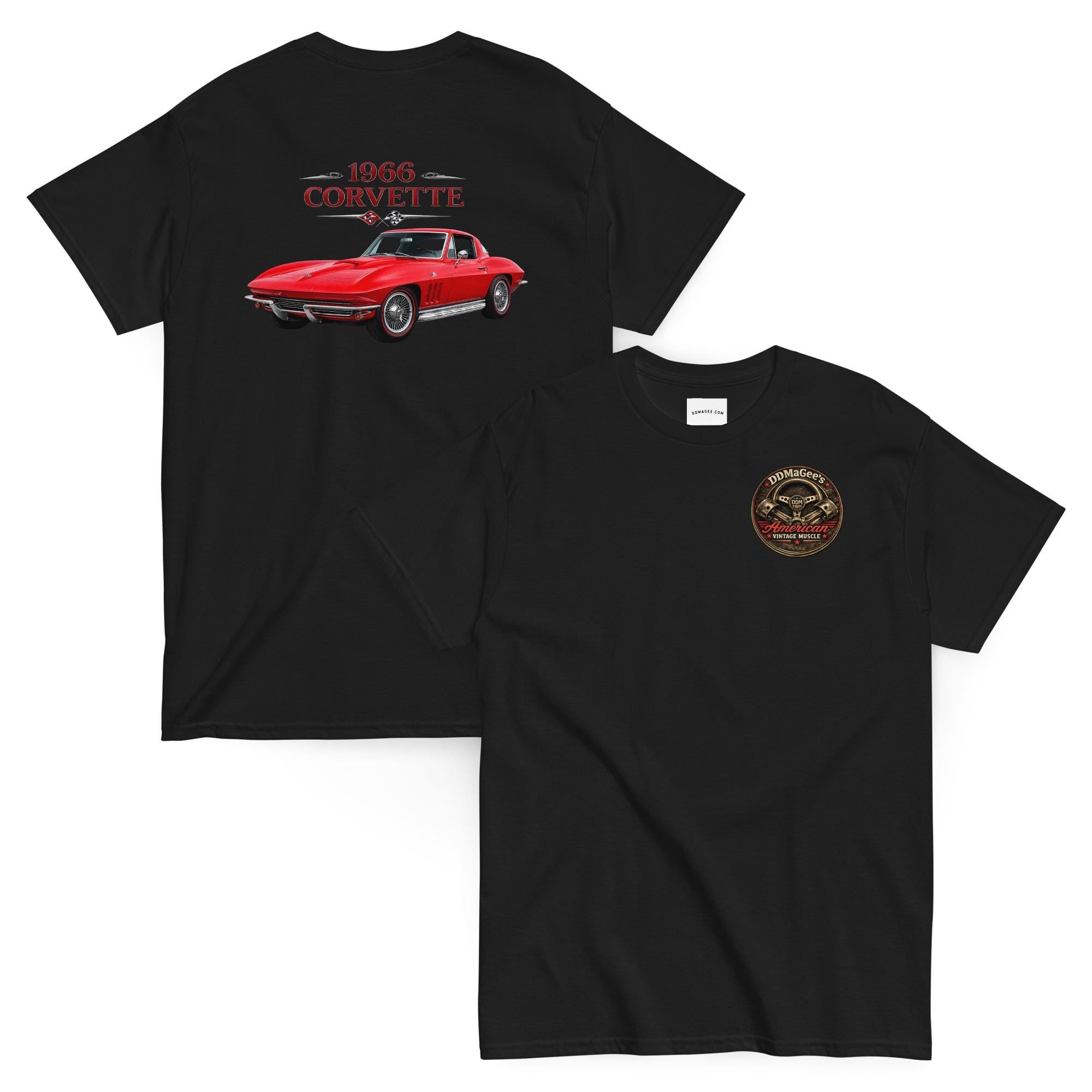 American Vintage Muscle '66 Corvette Unisex classic tee