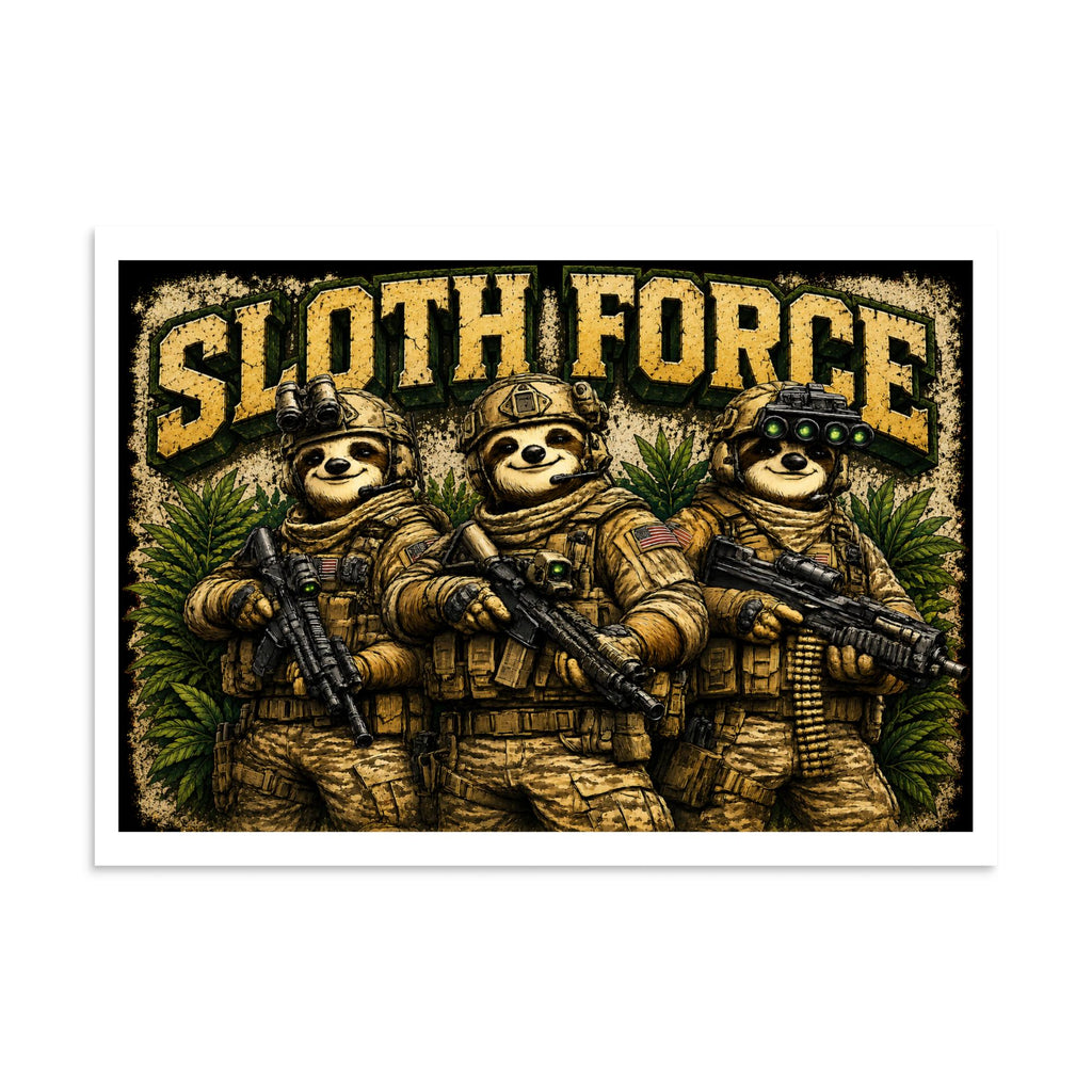 DDMaGee's Sloth Force Poster