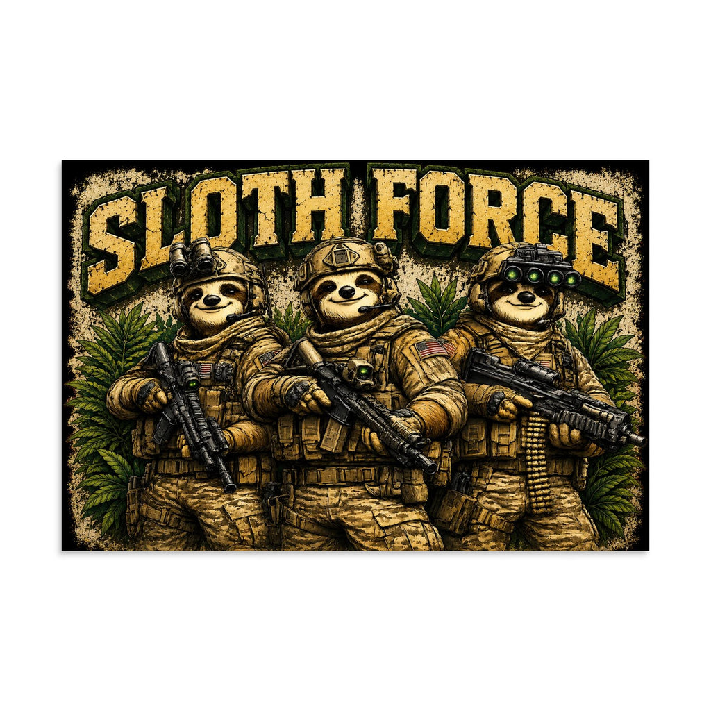 DDMaGee's Sloth Force Poster