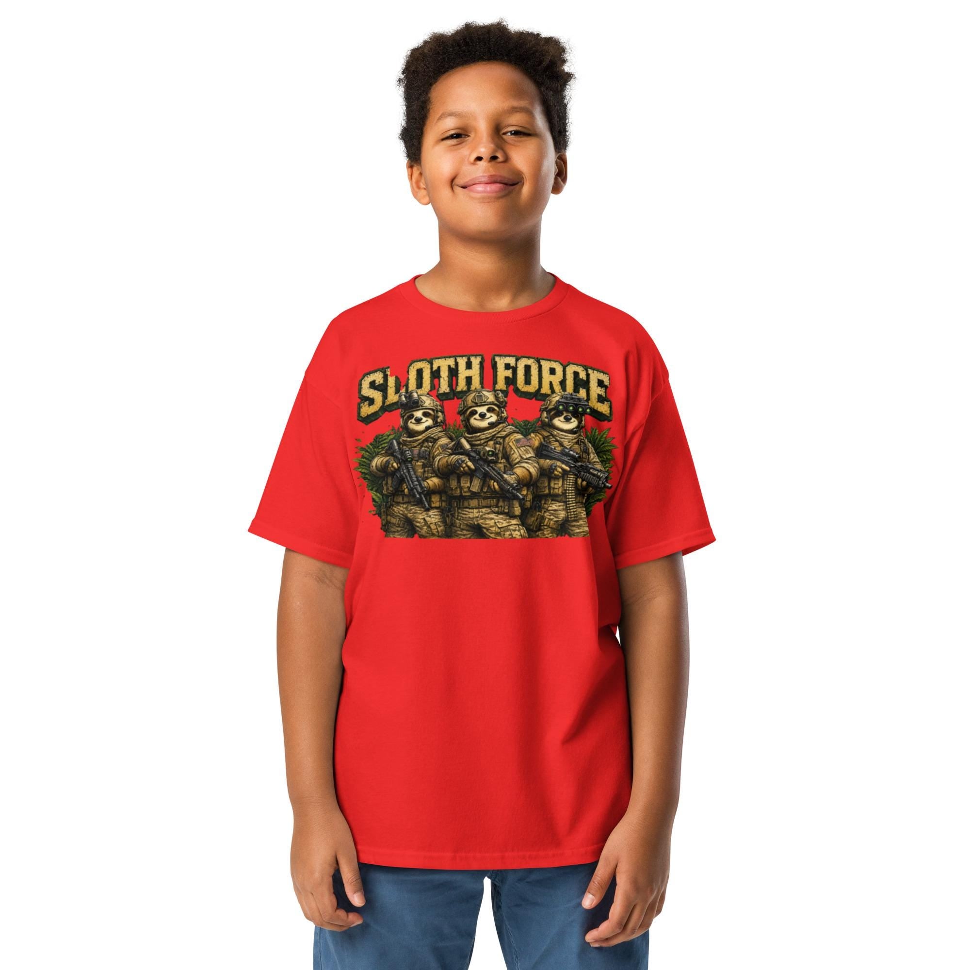 Sloth Force 1 Youth classic tee