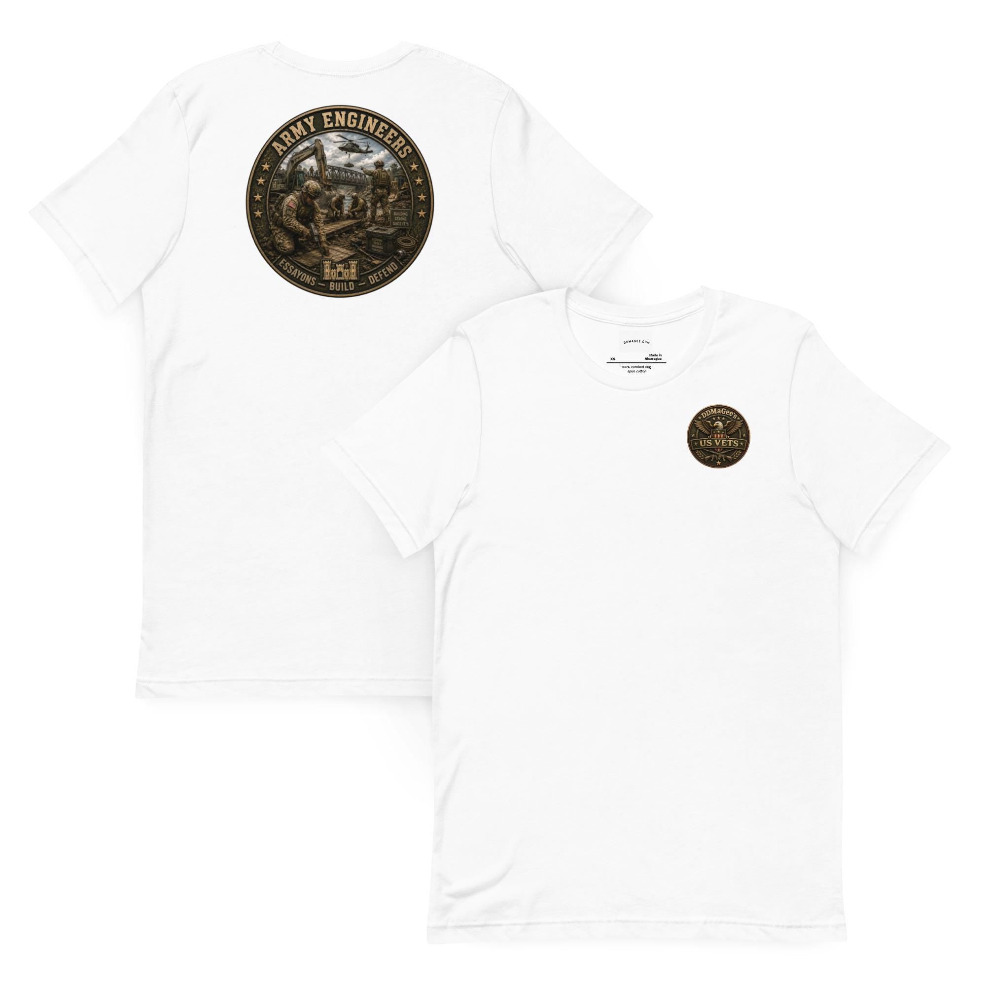 DDMaGee's US Vets Unisex t-shirt