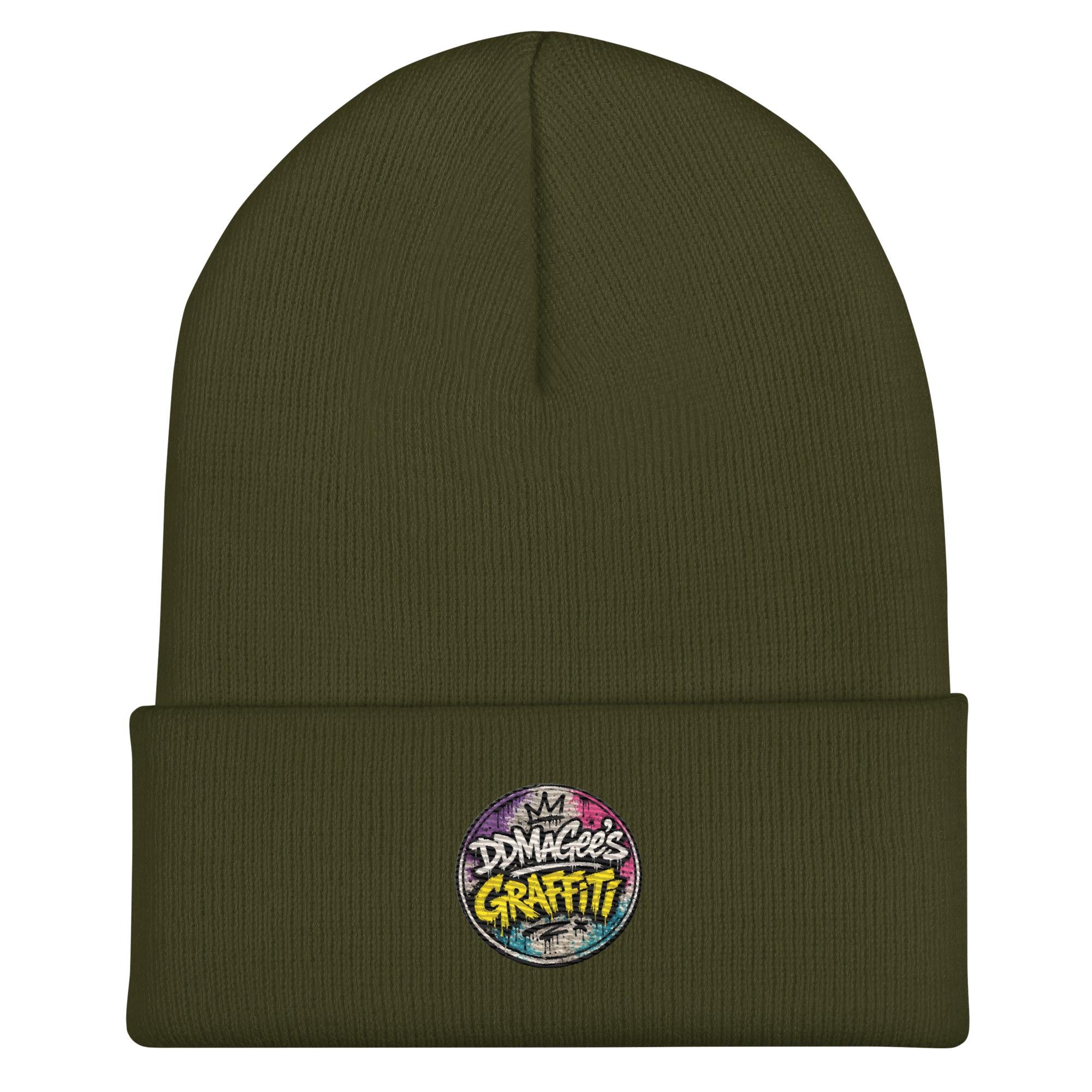 DDMaGee's Graffiti Cuffed Beanie
