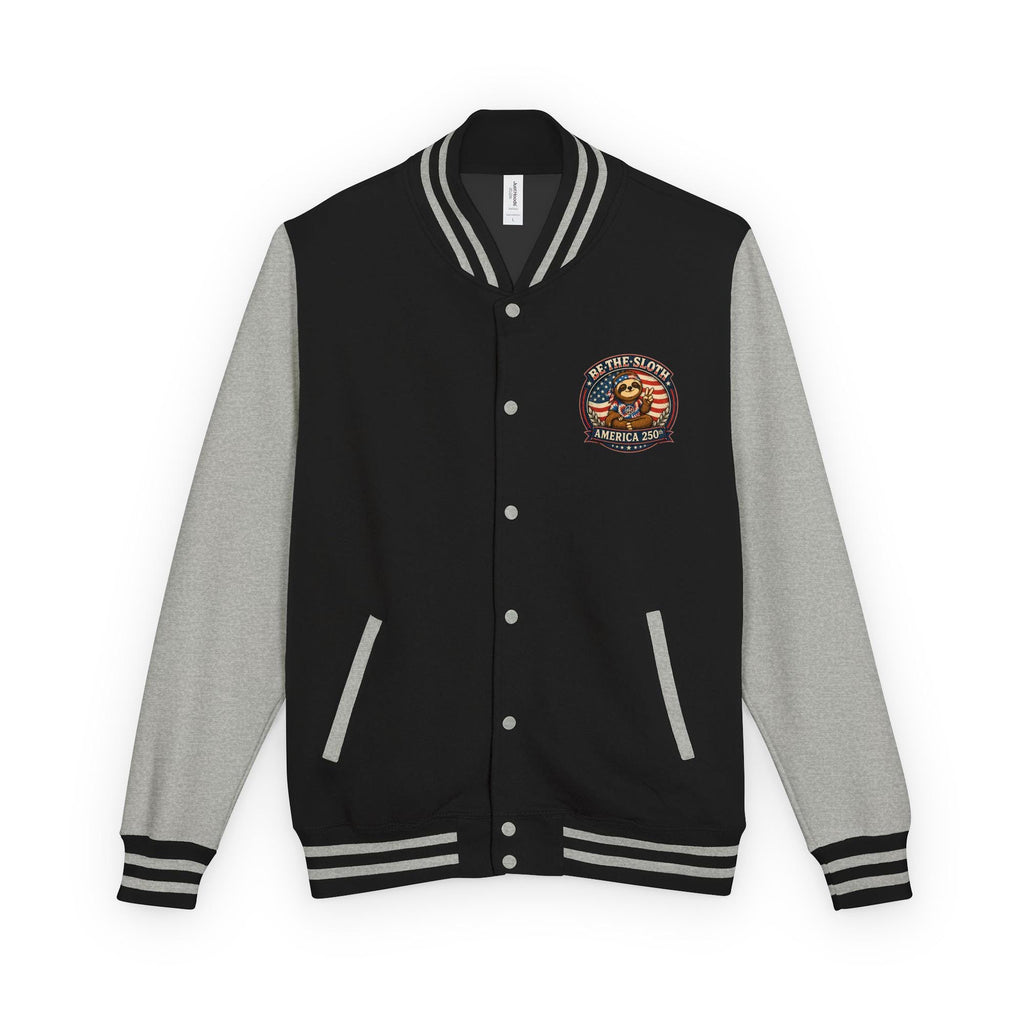 Be The Sloth America 250 Heavyweight letterman jacket