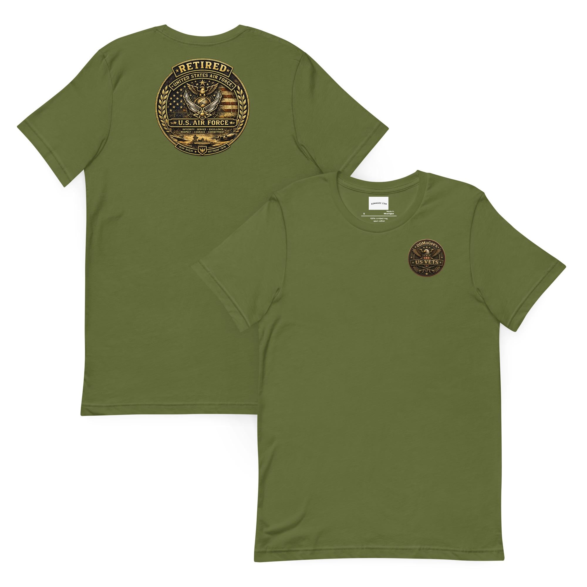 DDMaGee's US Vets Unisex t-shirt