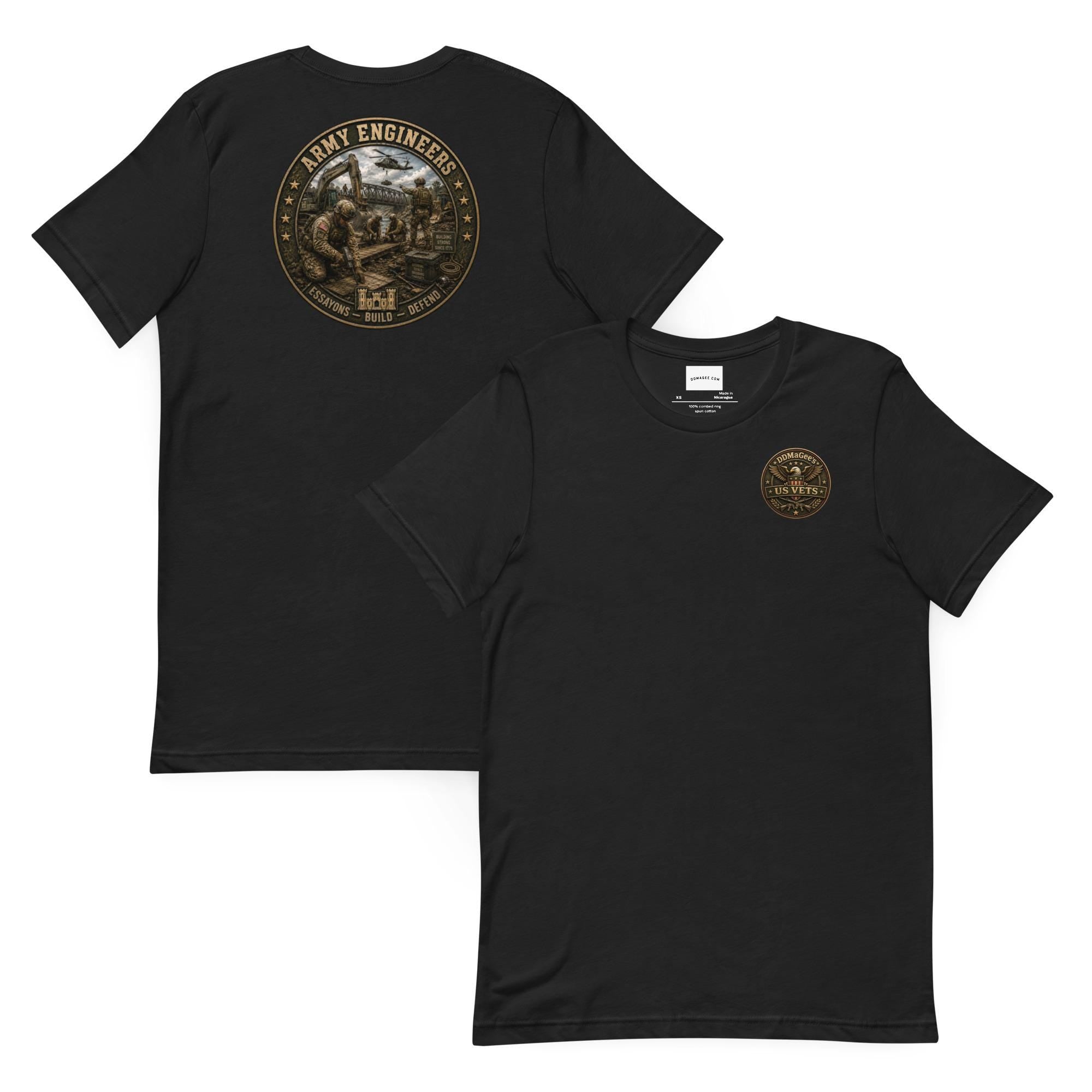 DDMaGee's US Vets Unisex t-shirt