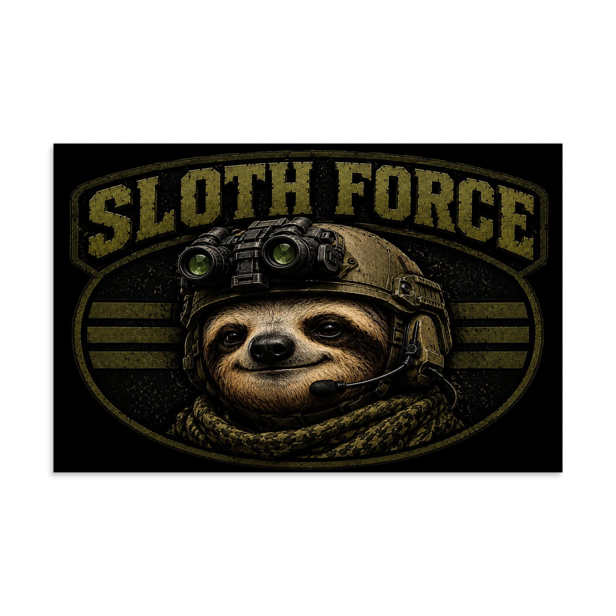 DDMaGee's Sloth Force Poster