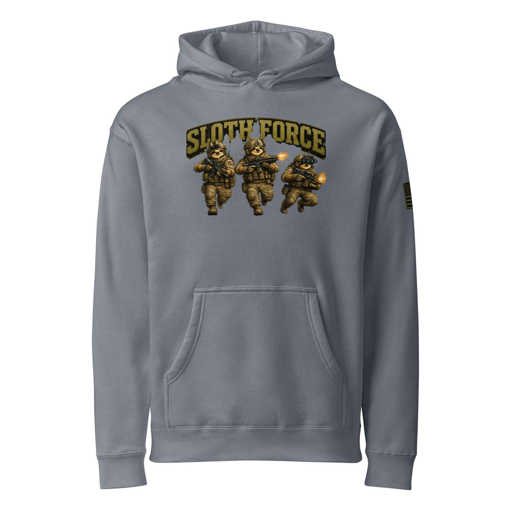 Sloth Force 2 Unisex Heavyweight Hooded Sweatshirt | Independent Trading Co. IND4000