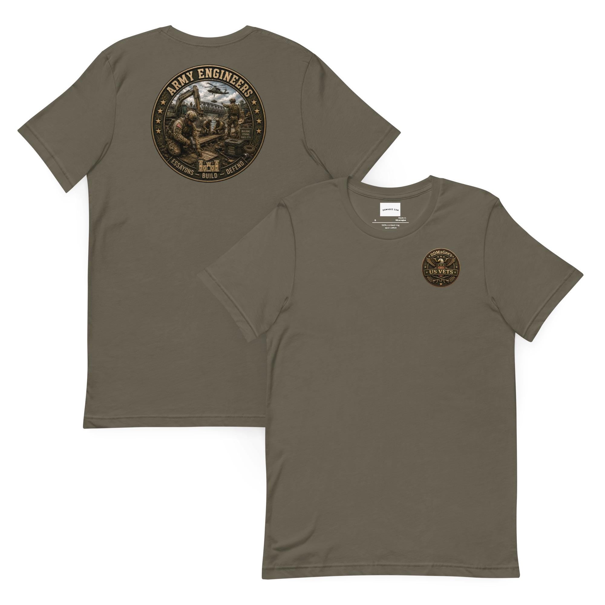 DDMaGee's US Vets Unisex t-shirt
