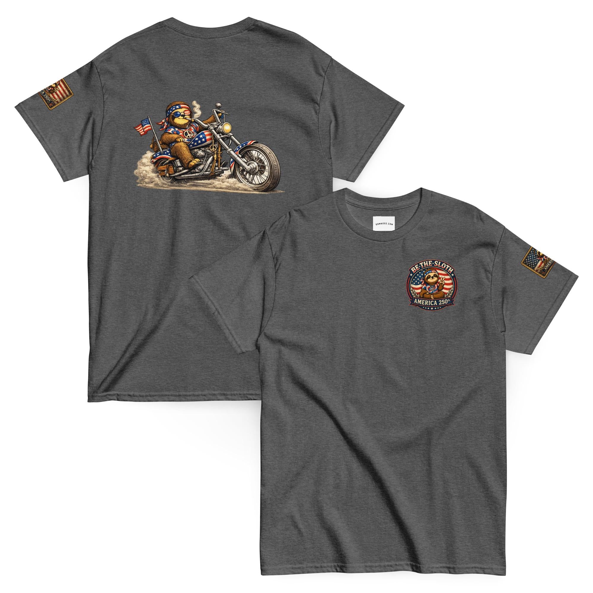Sloth Chopper America's 250th Unisex classic tee