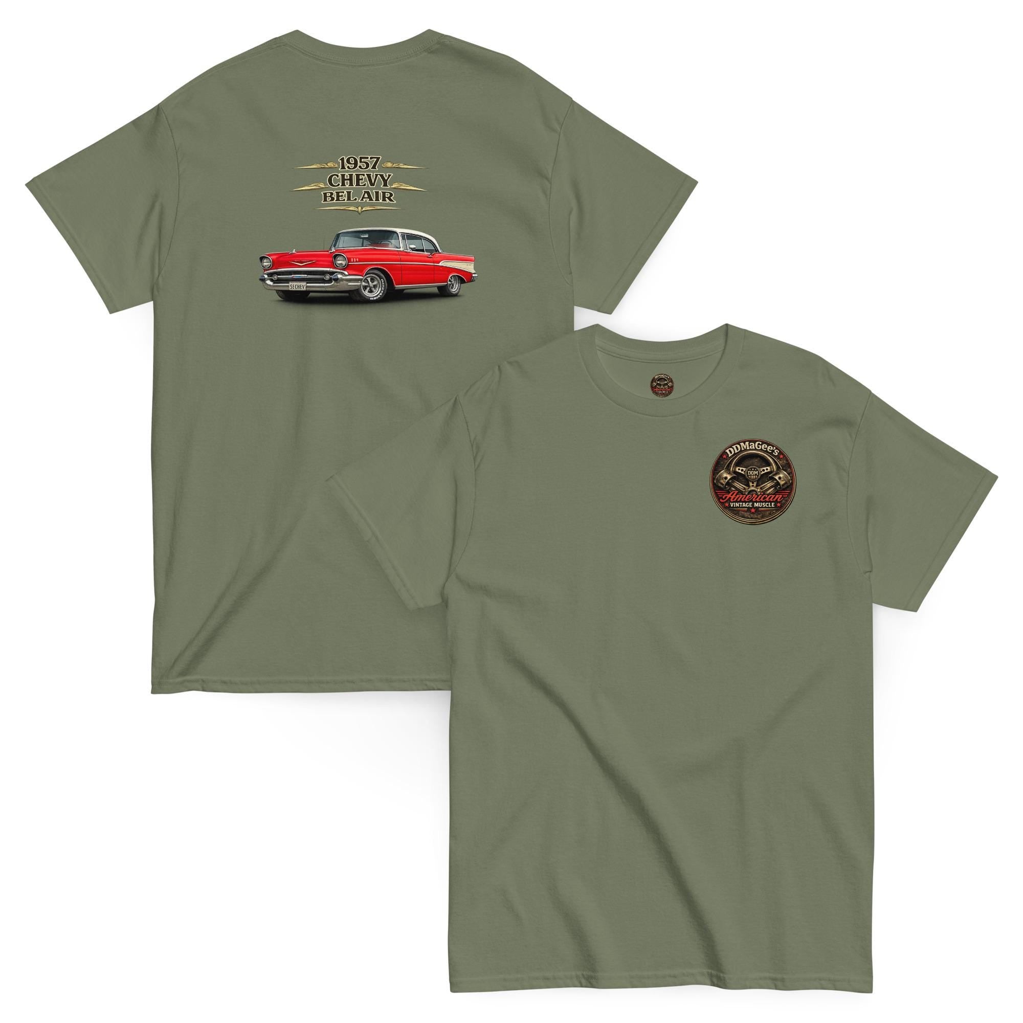 American Vintage Muscle '57 Chevy Bel Air Unisex classic tee
