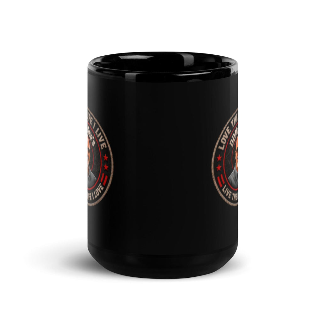 DDMaGee Black Glossy Mug