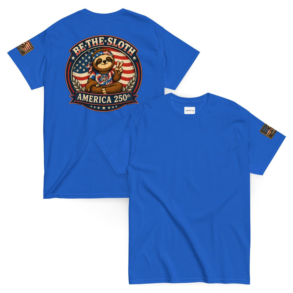 Be The Sloth America's 250th Unisex classic tee