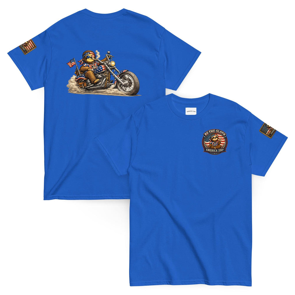 Sloth Chopper America's 250th Unisex classic tee