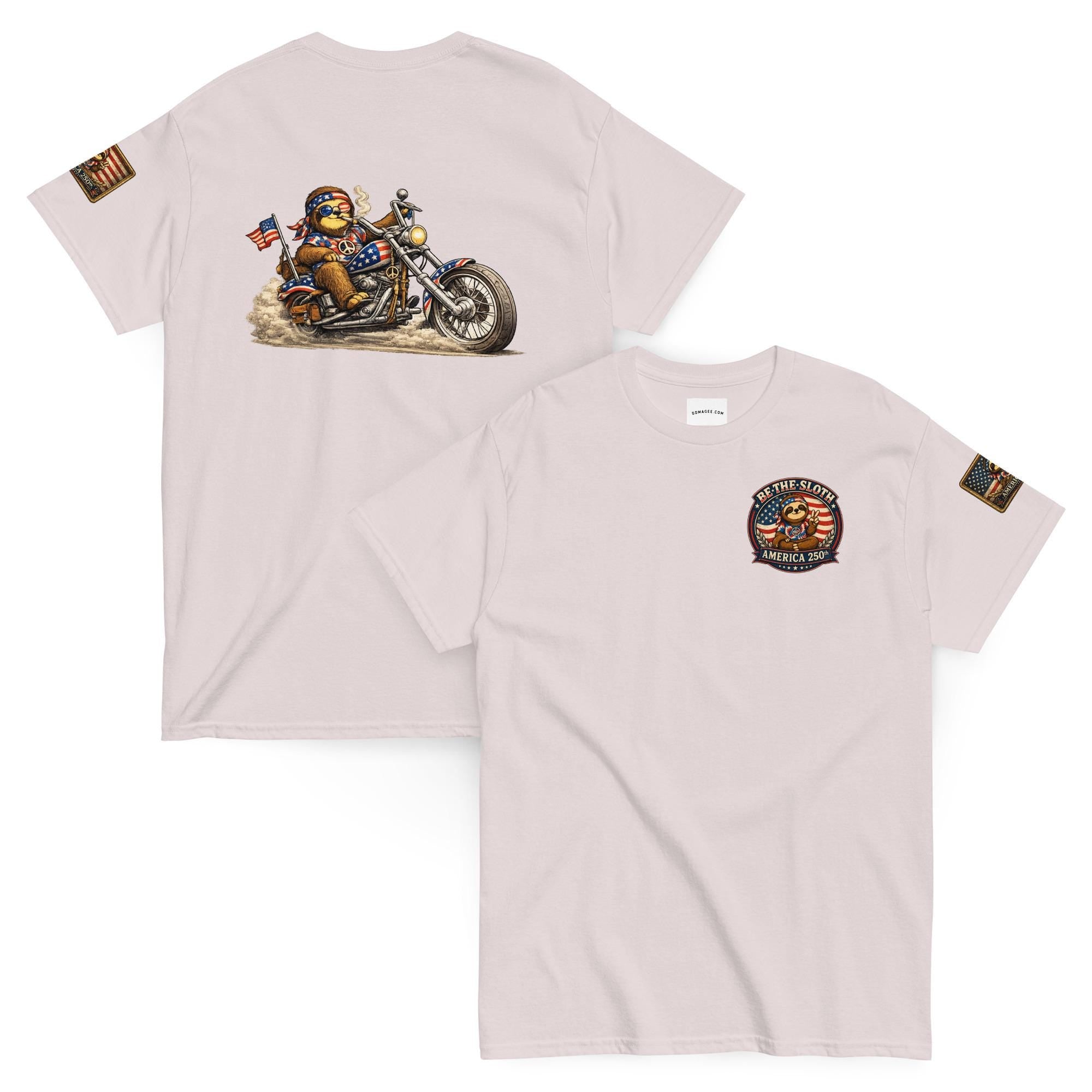 Sloth Chopper America's 250th Unisex classic tee