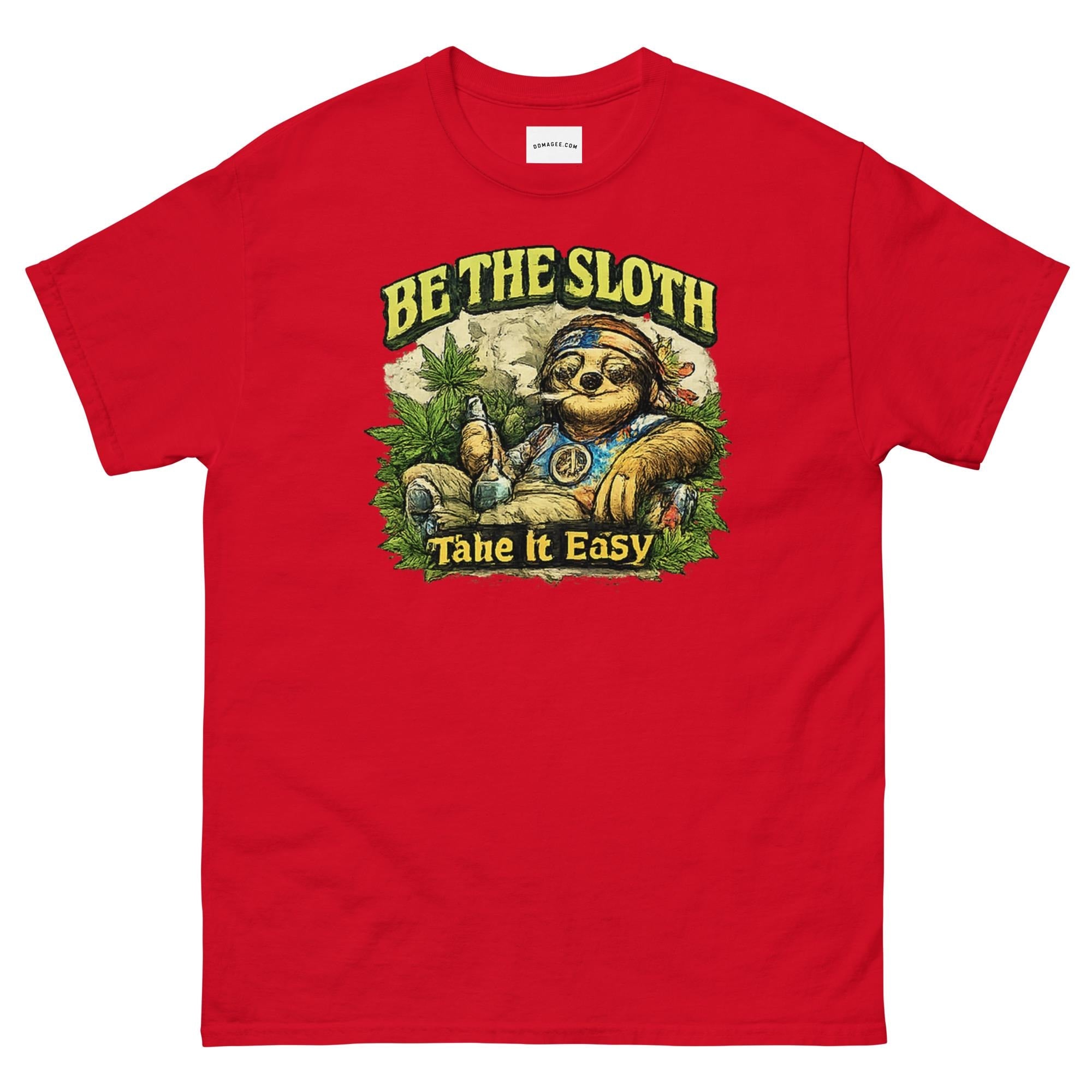 Take It Easy Sloth Unisex classic tee