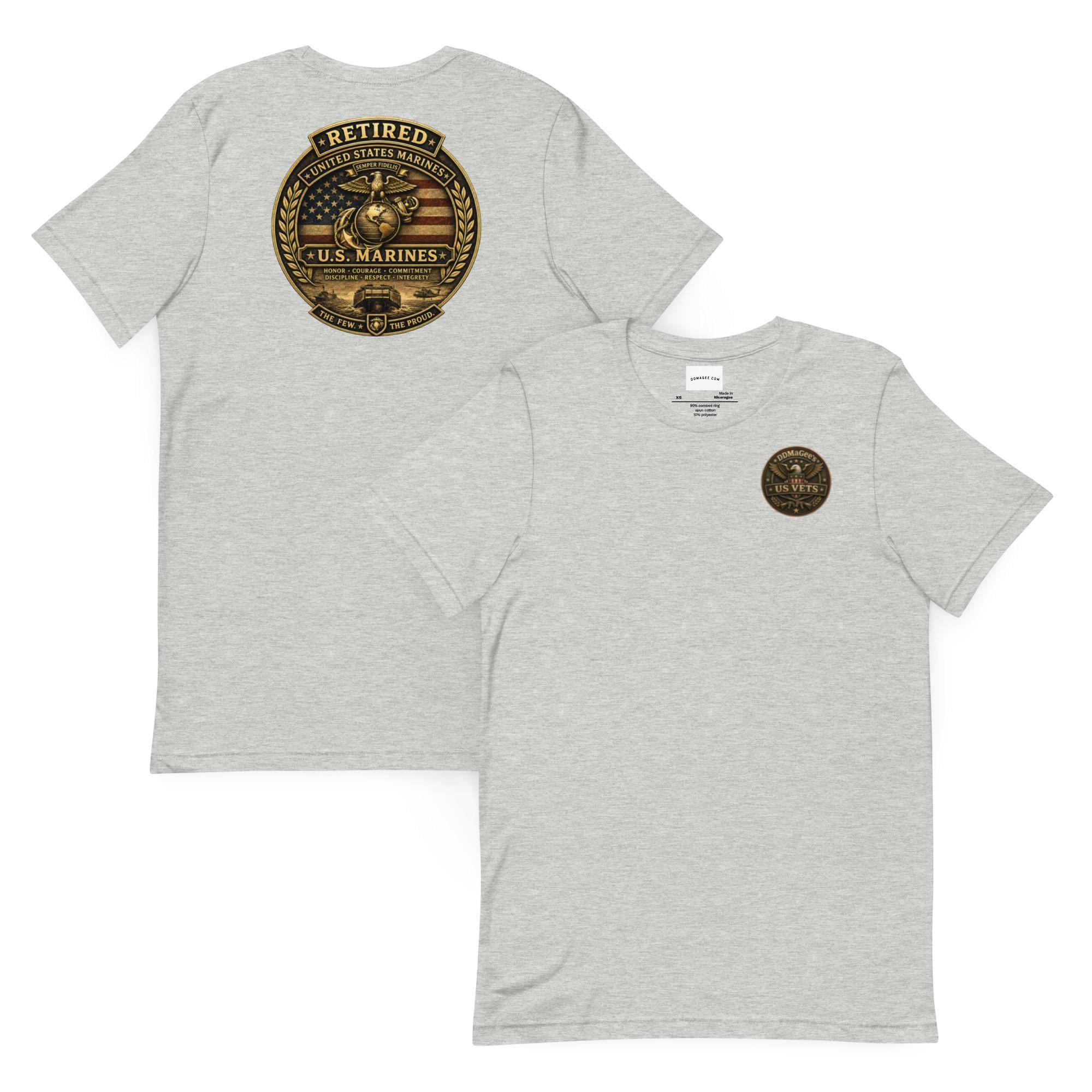 DDMaGee's US Vets Unisex t-shirt