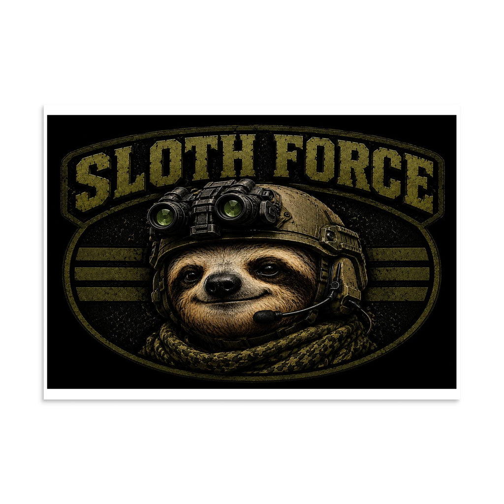 DDMaGee's Sloth Force Poster