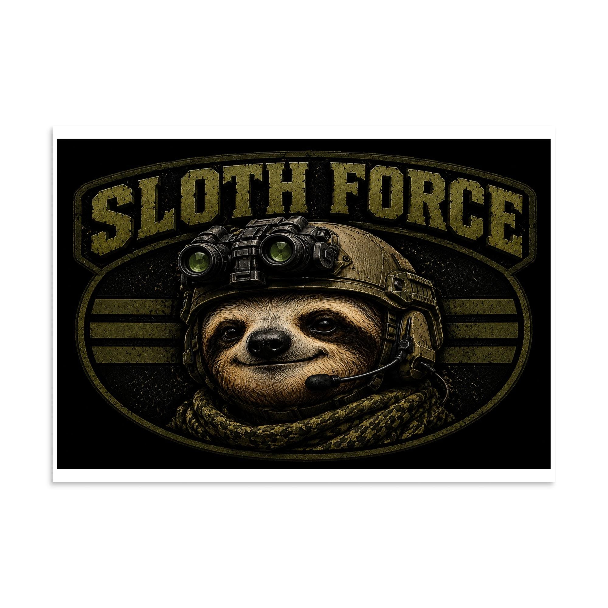 DDMaGee's Sloth Force Poster