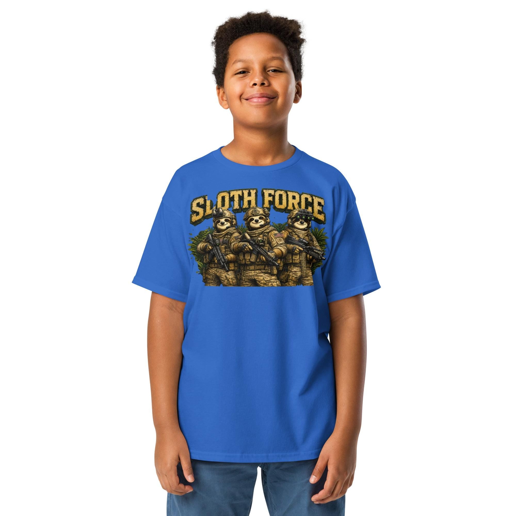 Sloth Force 1 Youth classic tee