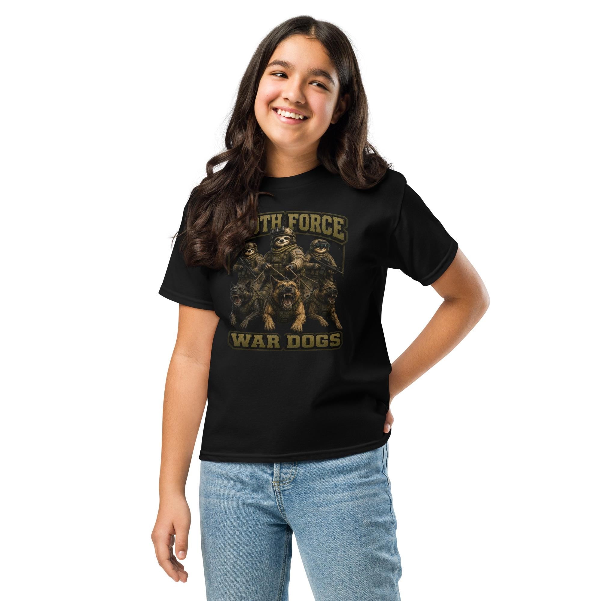 Sloth Force War Dogs Youth classic tee