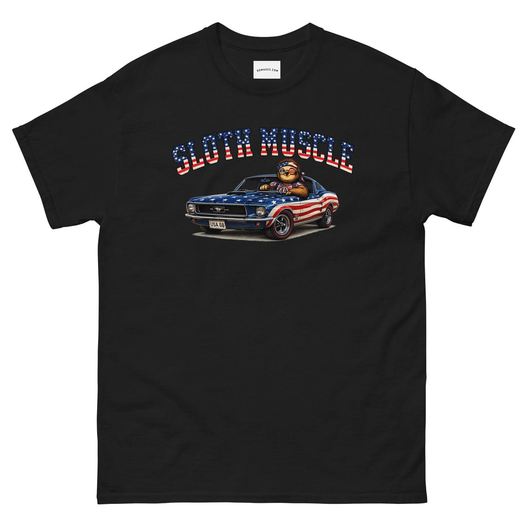 Sloth Muscle Mustang Unisex classic tee