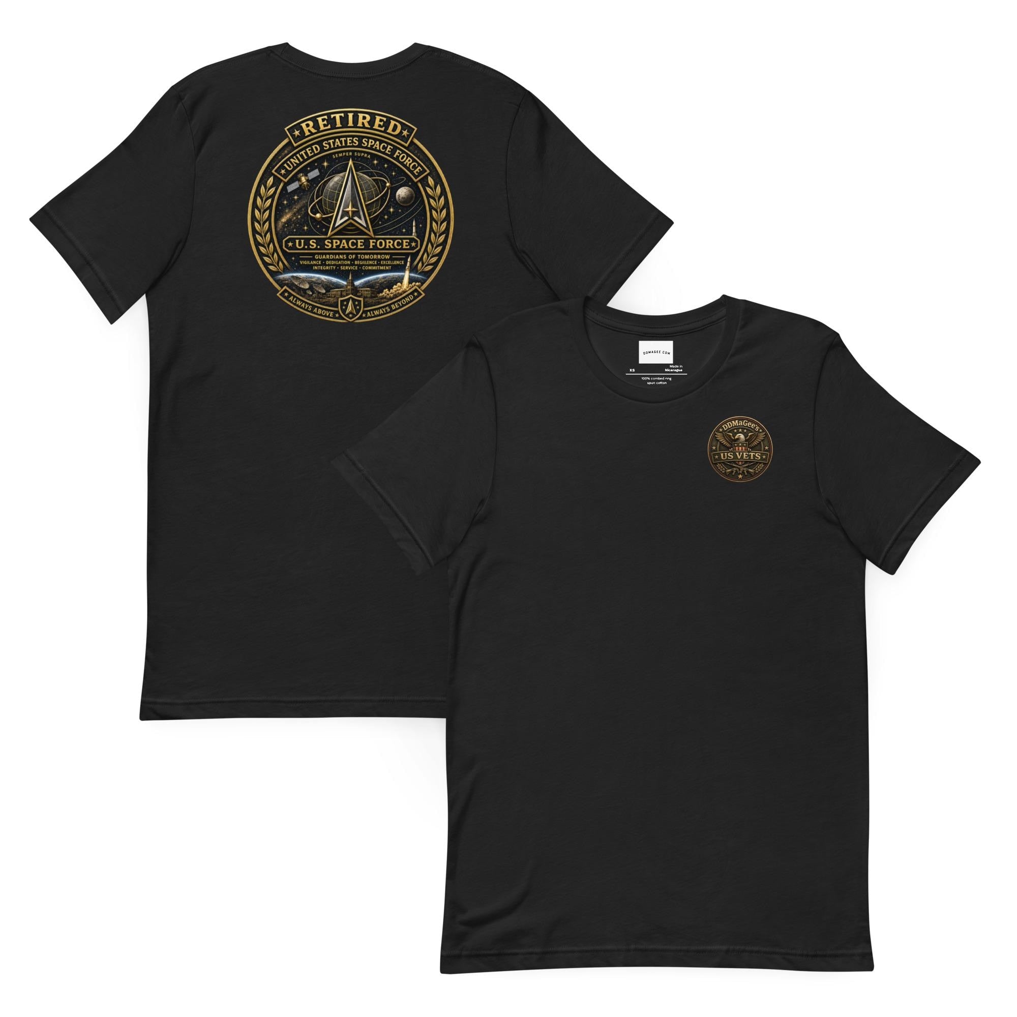 DDMagee's US Vets Unisex t-shirt