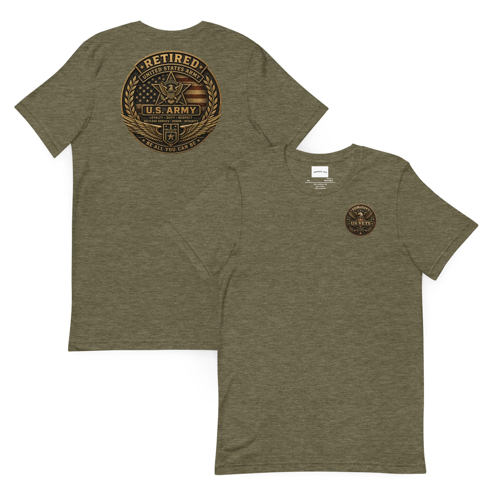 DDMaGee's US Vets Unisex t-shirt