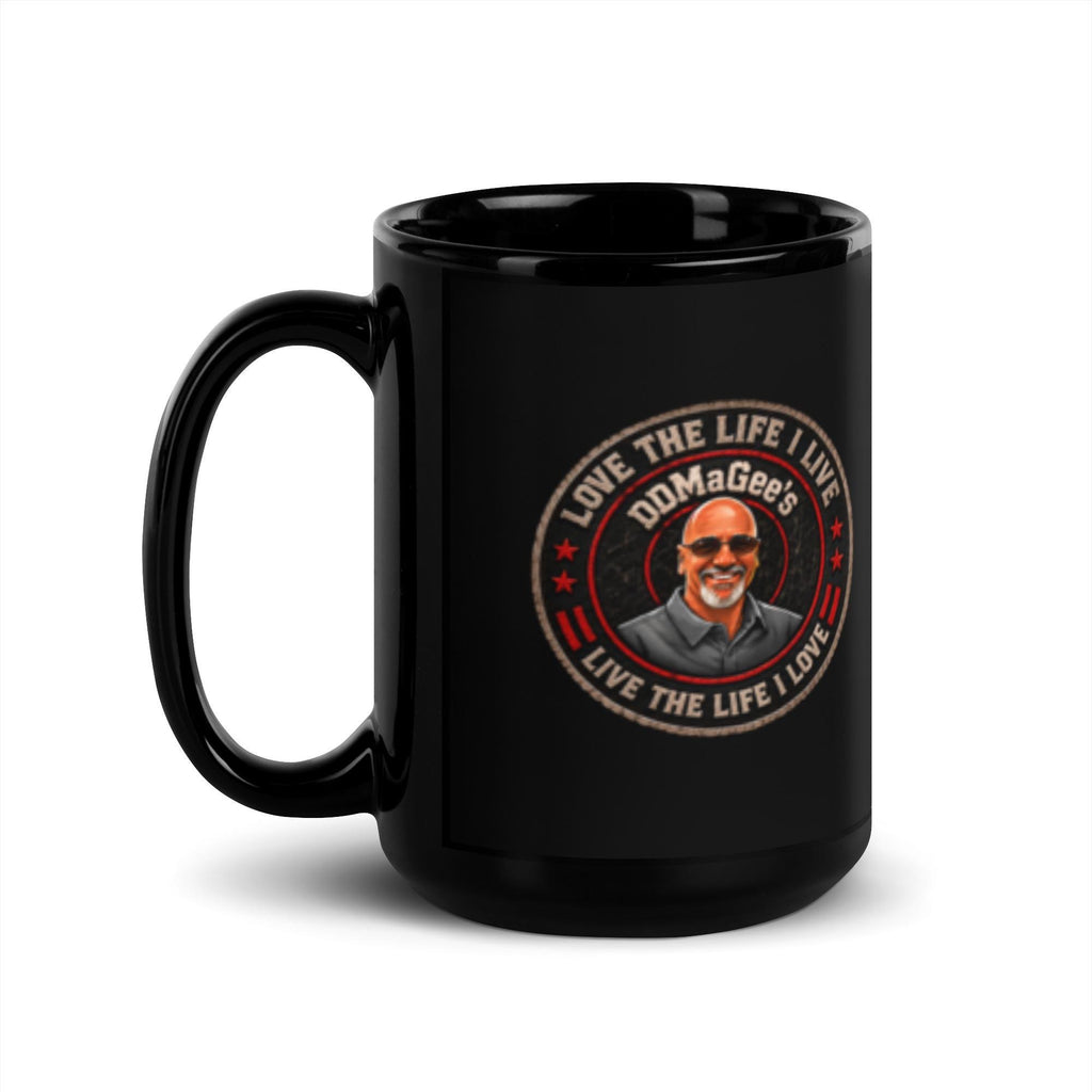 DDMaGee Black Glossy Mug