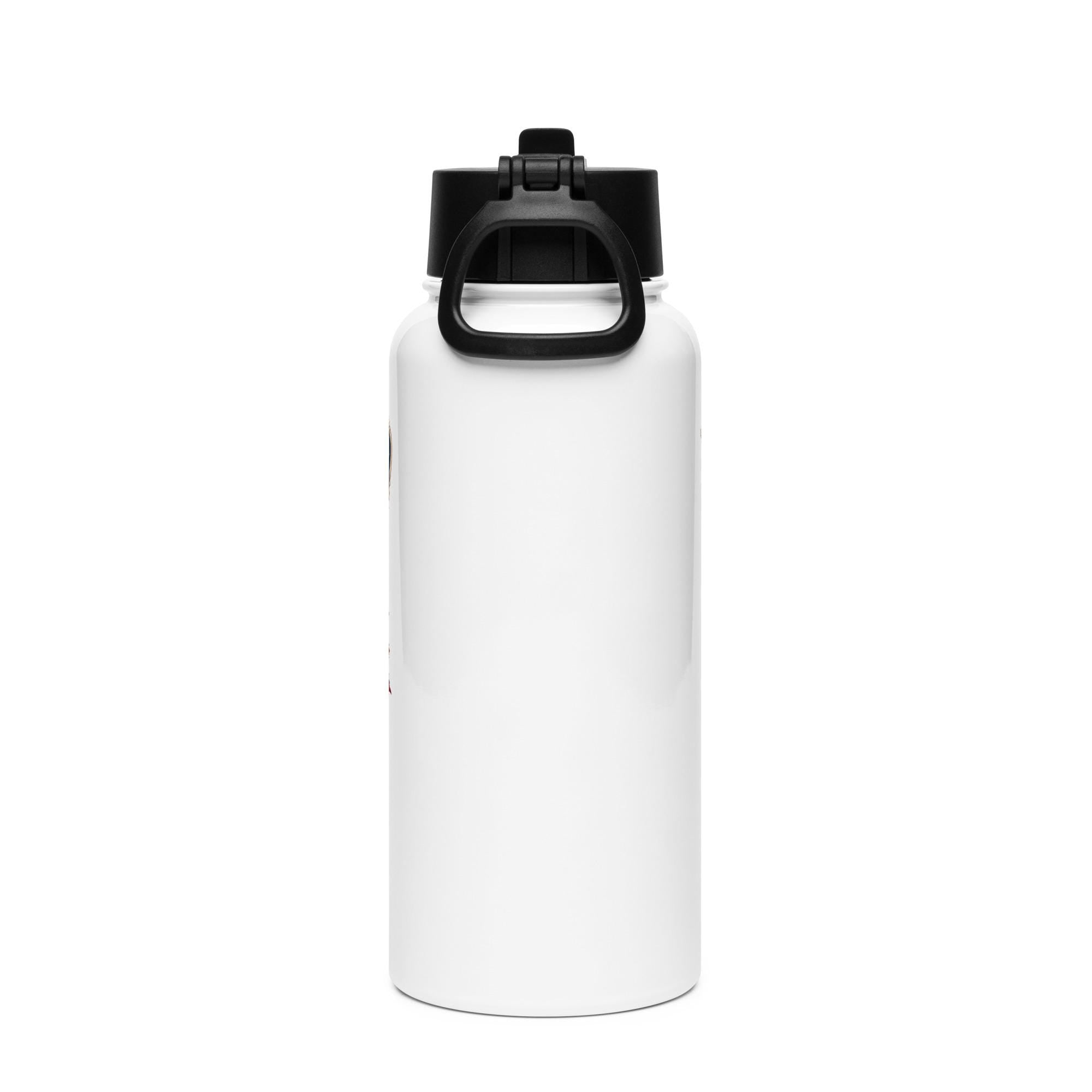Sloth America 250 Stainless steel water bottle with a straw lid