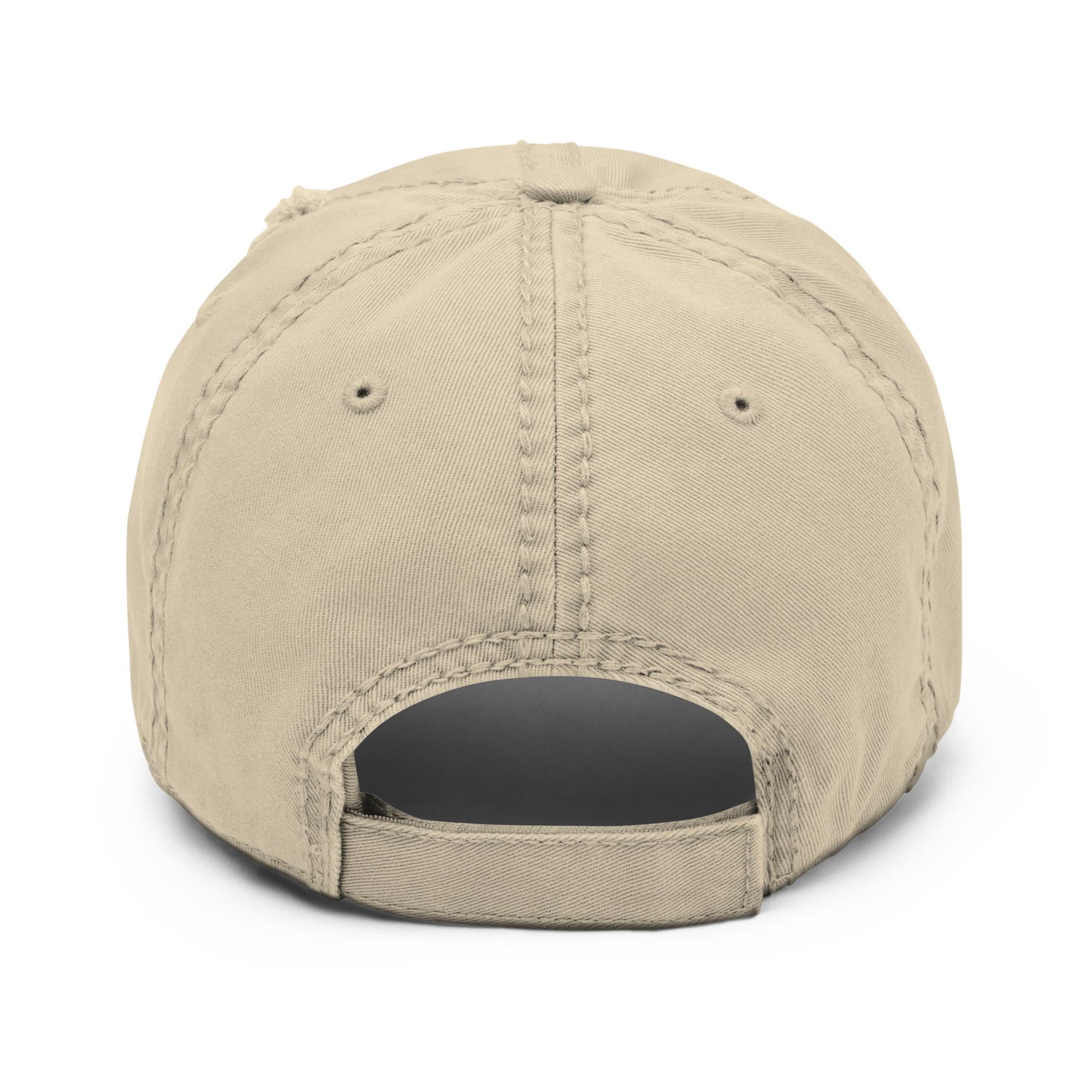 Sloth Force Distressed Dad Hat