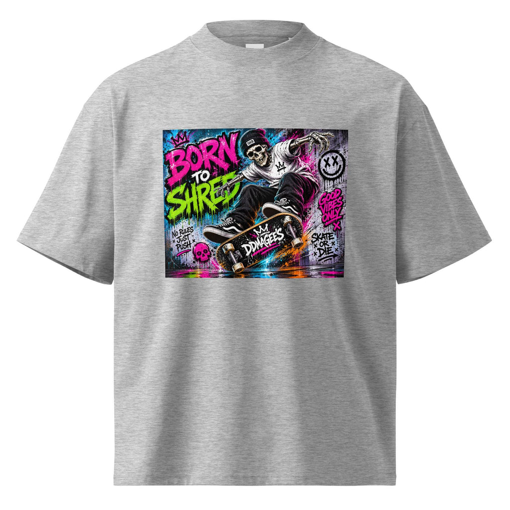 DDMagee's Graffiti Unisex organic oversized high neck t-shirt