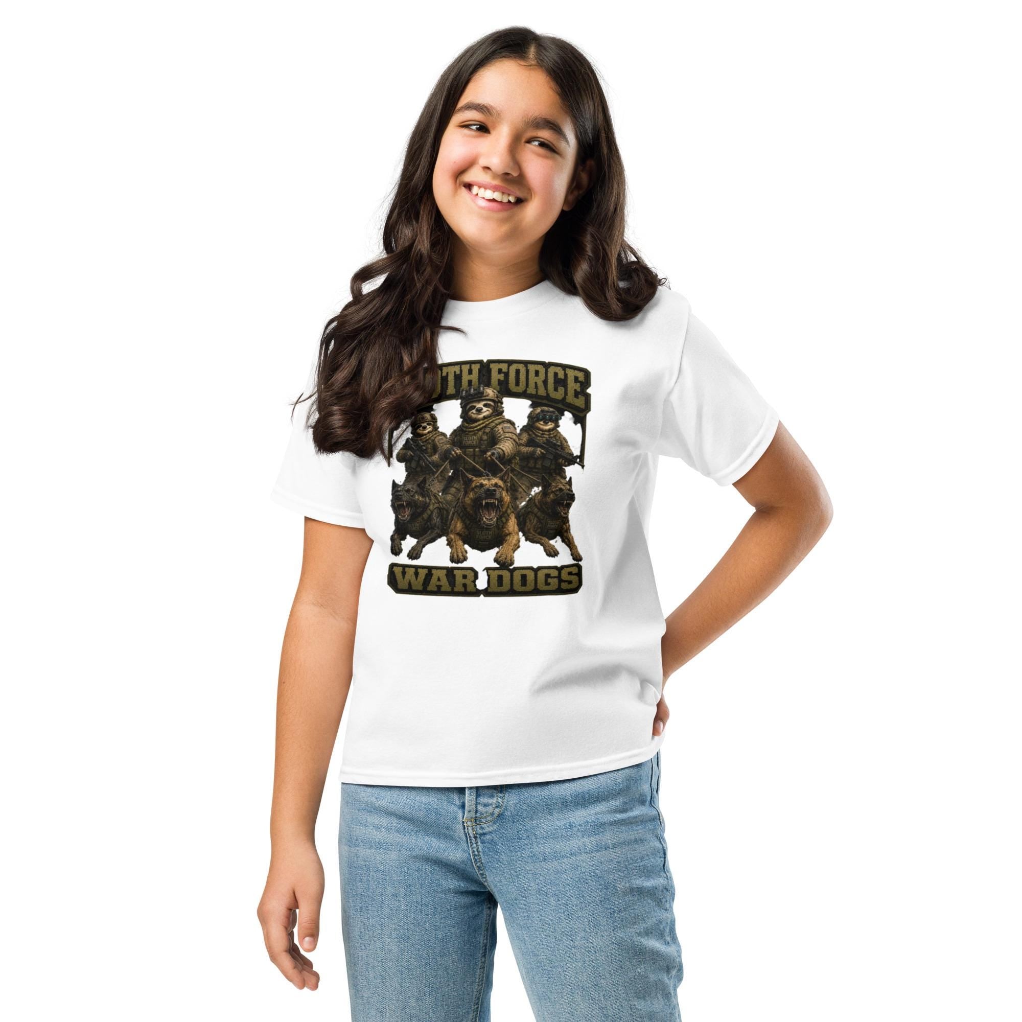 Sloth Force War Dogs Youth classic tee