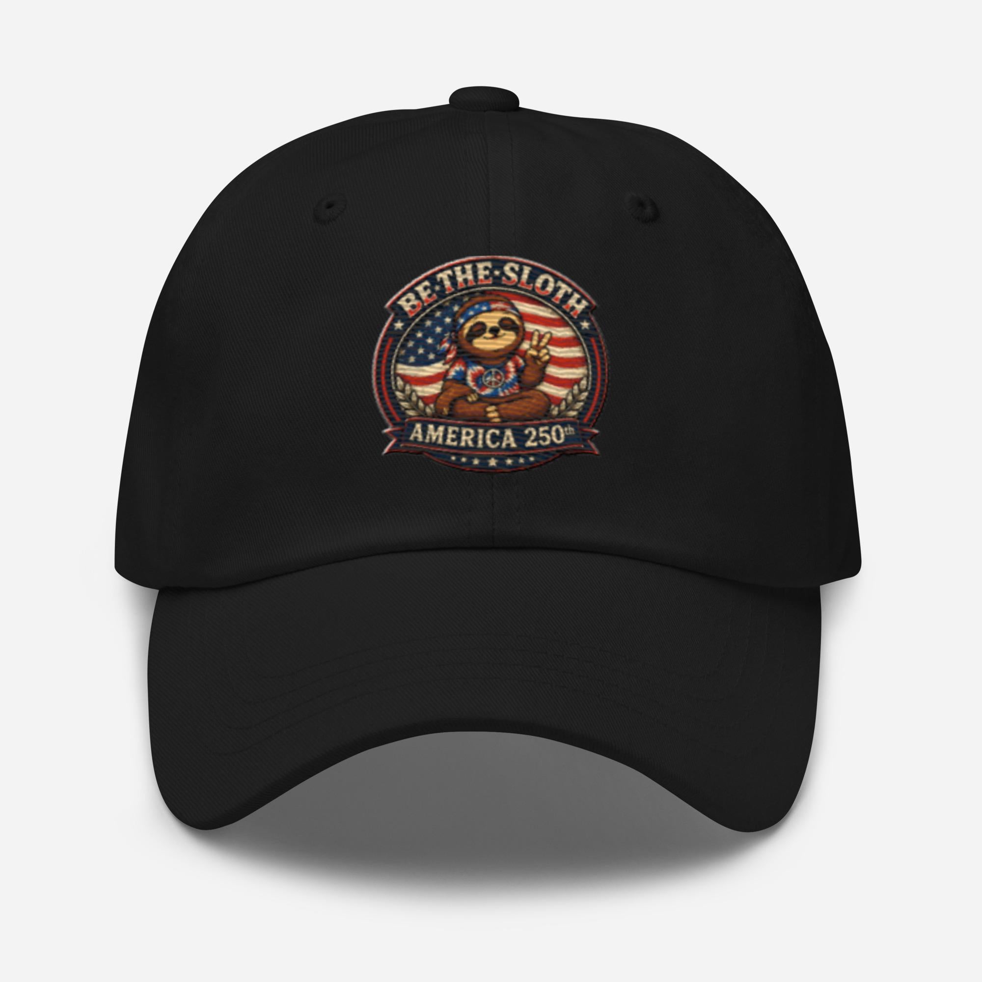 Be The Sloth America's 250th Dad hat