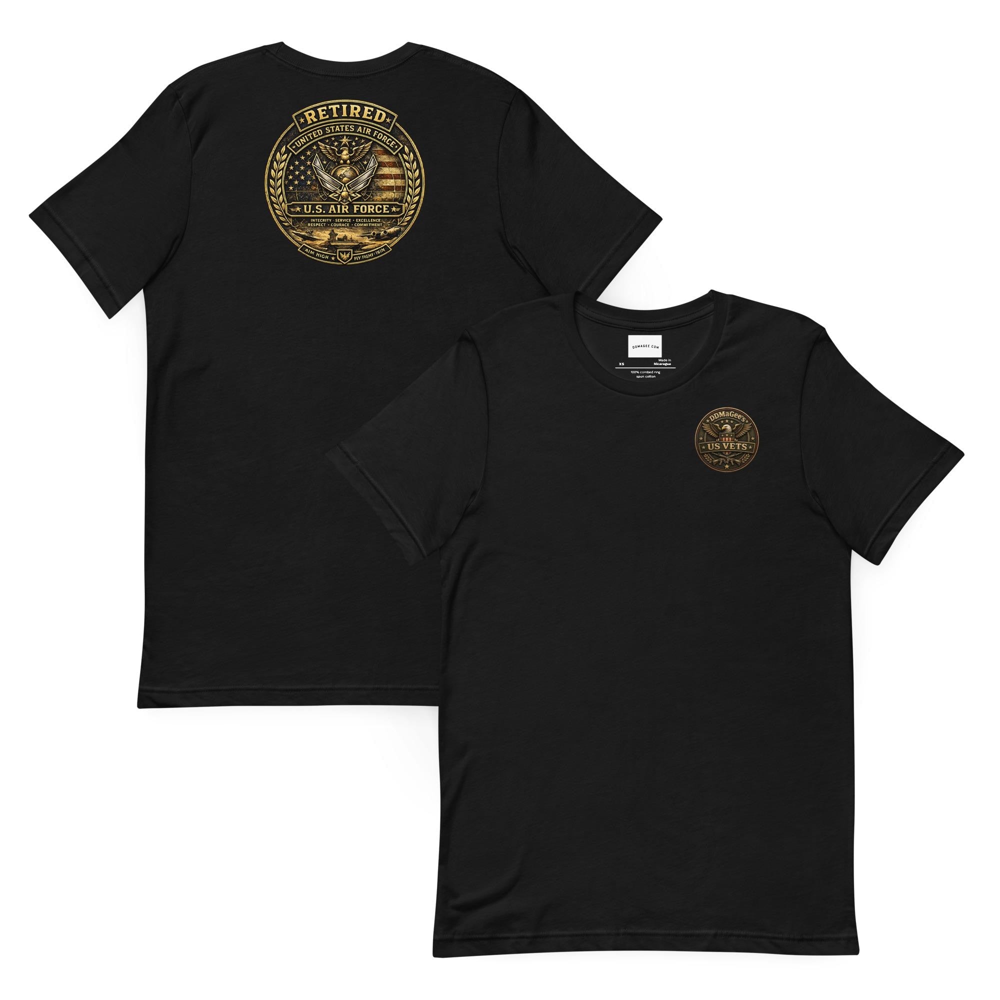 DDMaGee's US Vets Unisex t-shirt