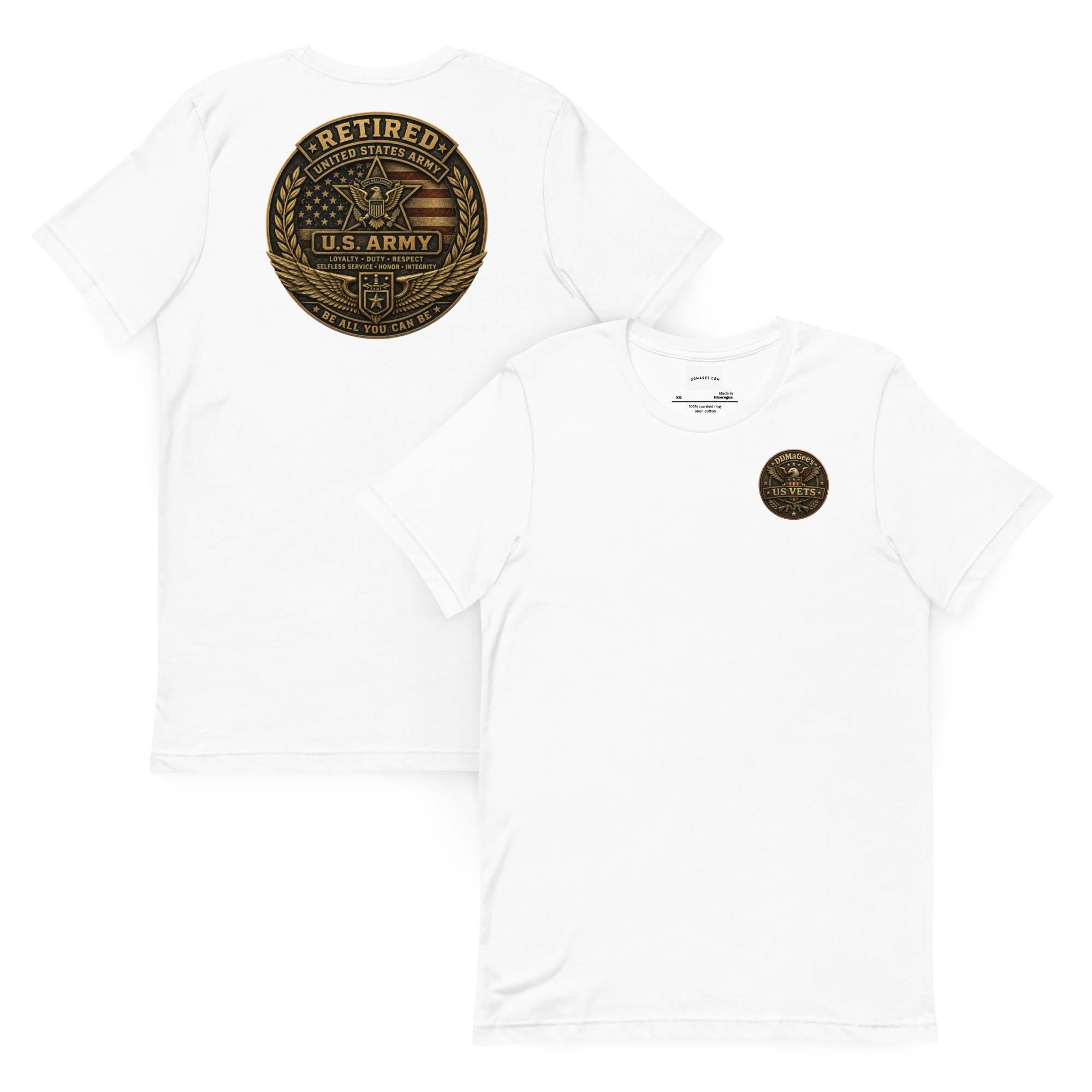 DDMaGee's US Vets Unisex t-shirt
