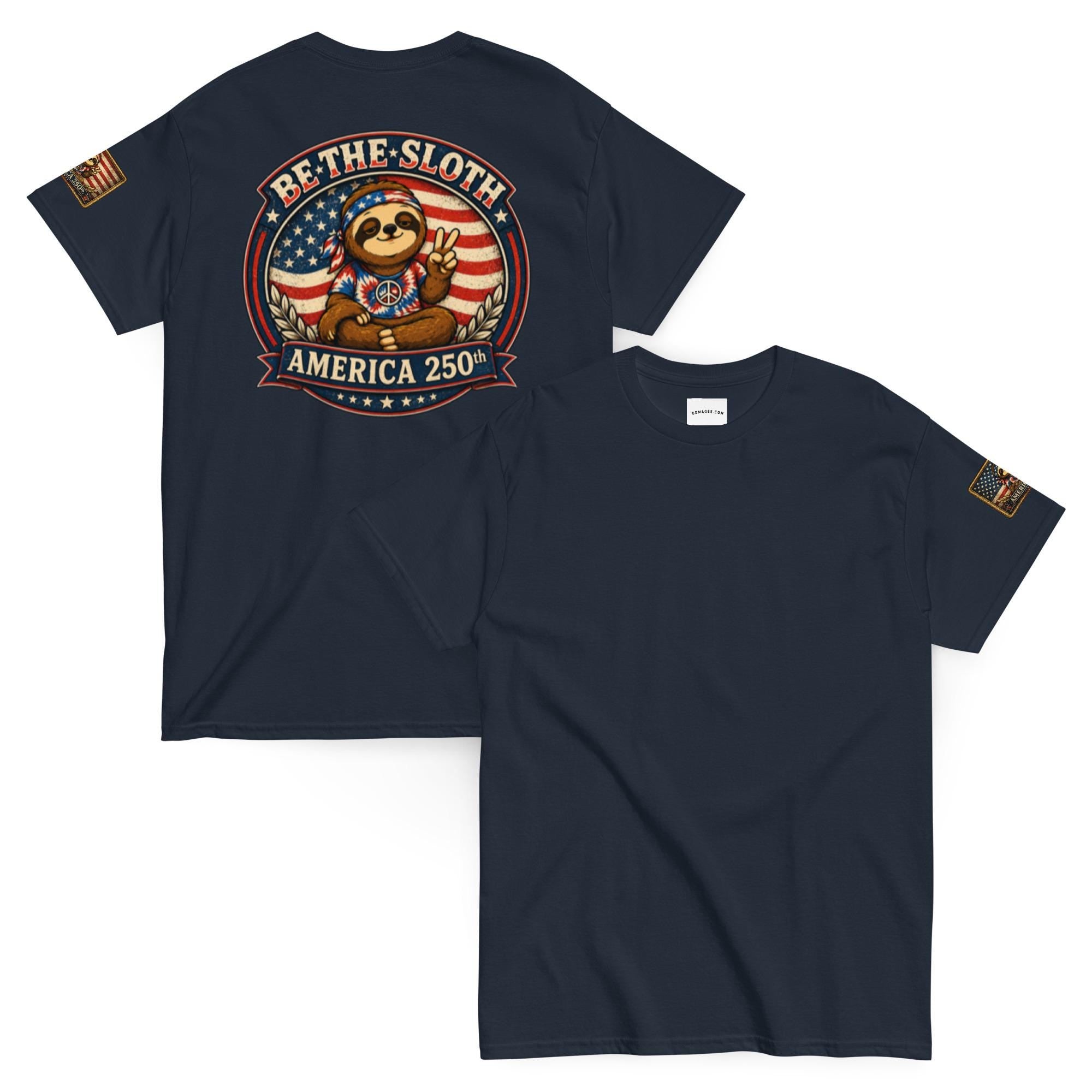 Be The Sloth America's 250th Unisex classic tee