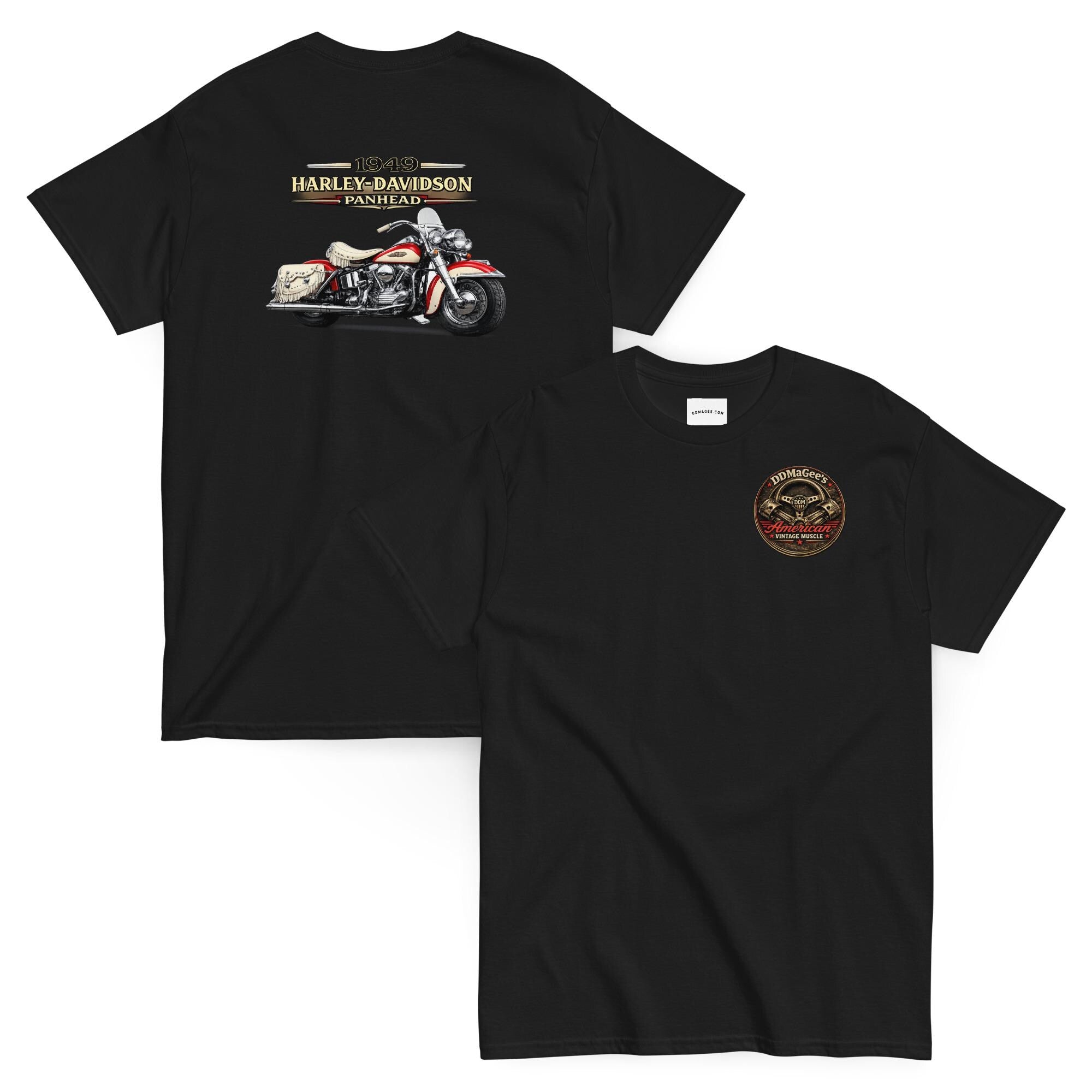 American Vintage Muscle '49 HD Panhead Unisex classic tee