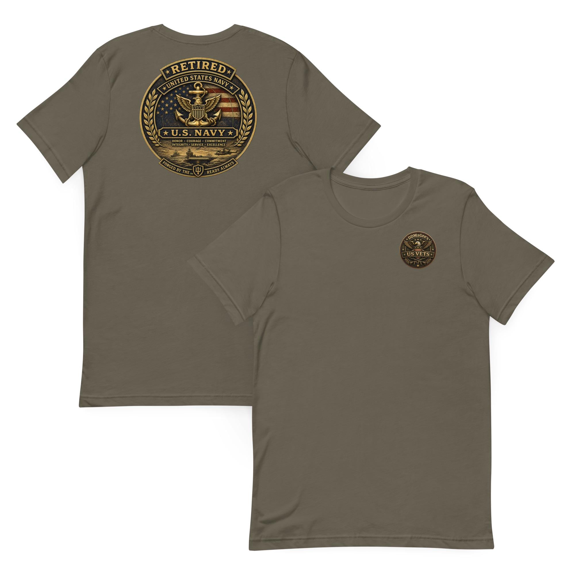 DDMaGee's US Vets Unisex t-shirt