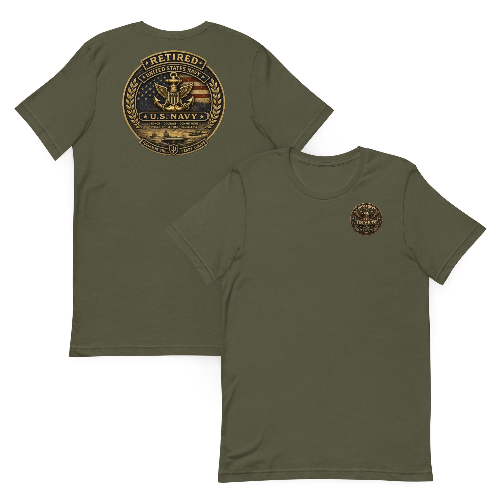DDMaGee's US Vets Unisex t-shirt