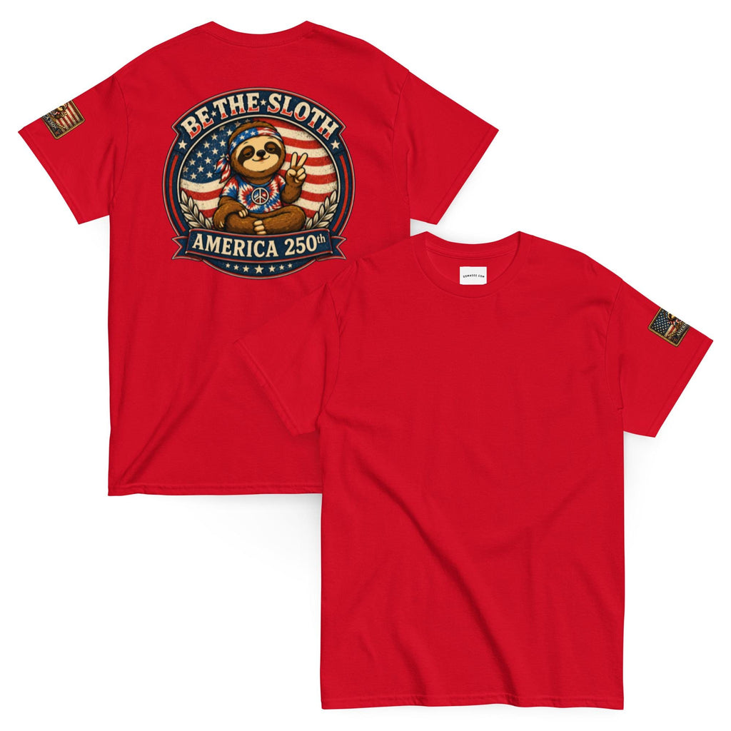 Be The Sloth America's 250th Unisex classic tee
