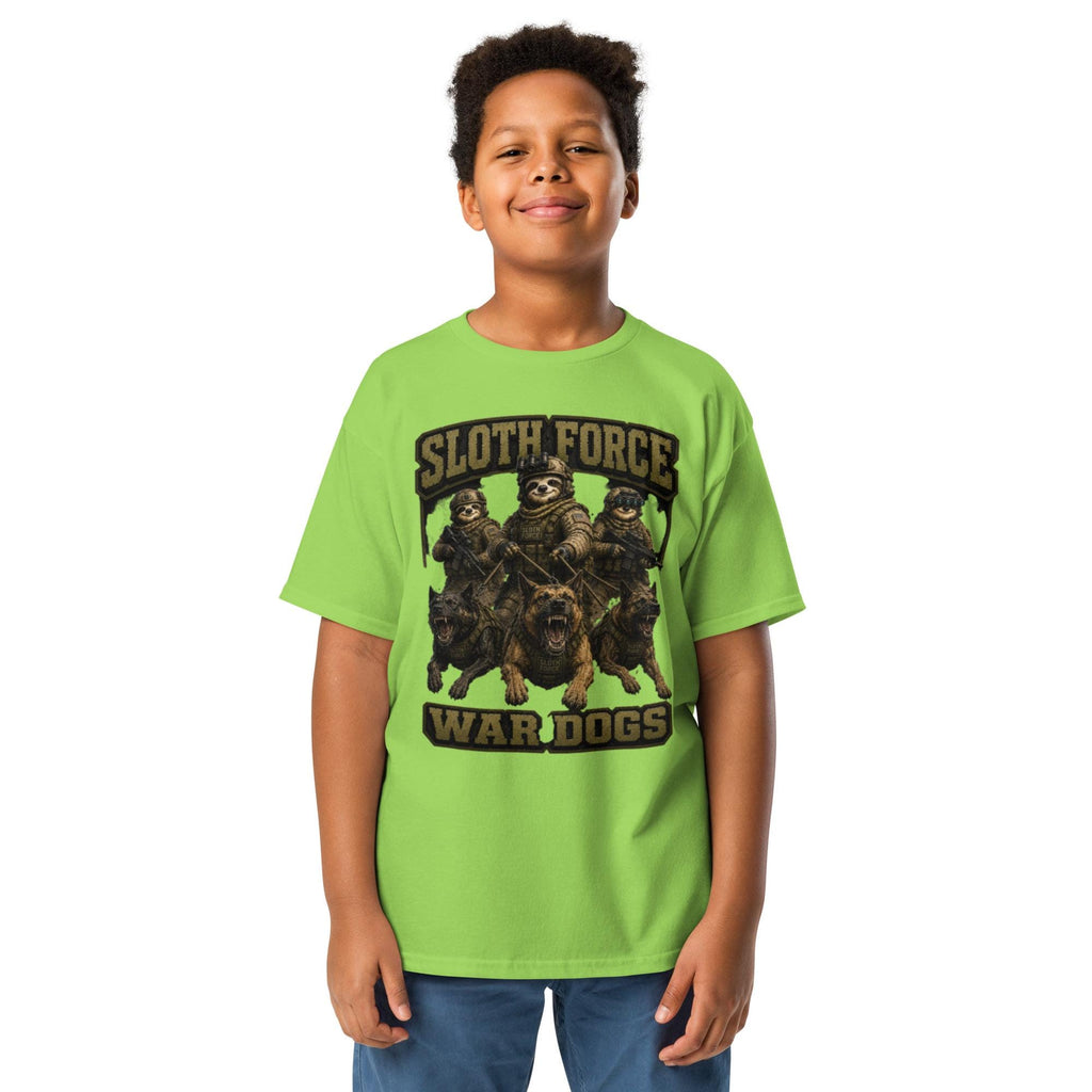 Sloth Force War Dogs Youth classic tee