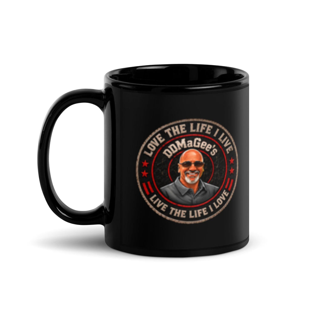 DDMaGee Black Glossy Mug