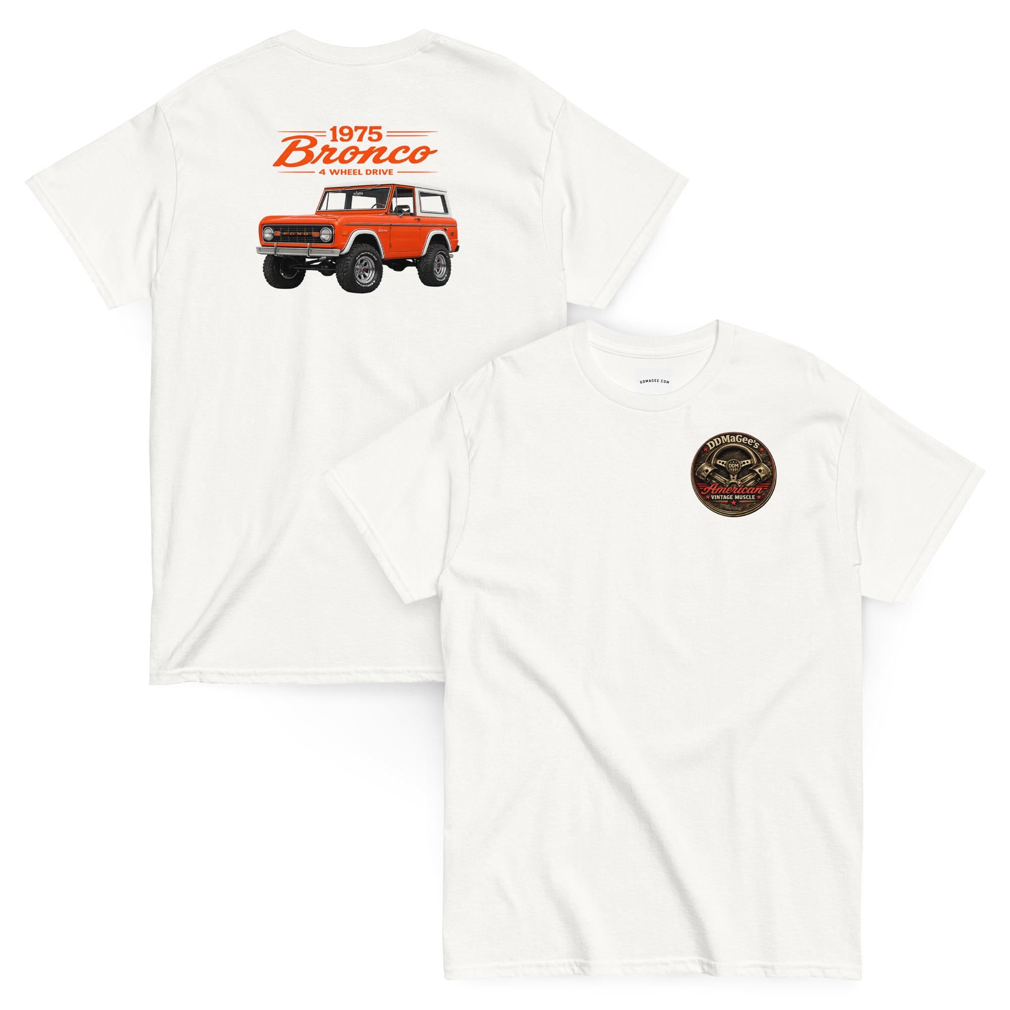 American Vintage Muscle '75 Bronco Unisex classic tee