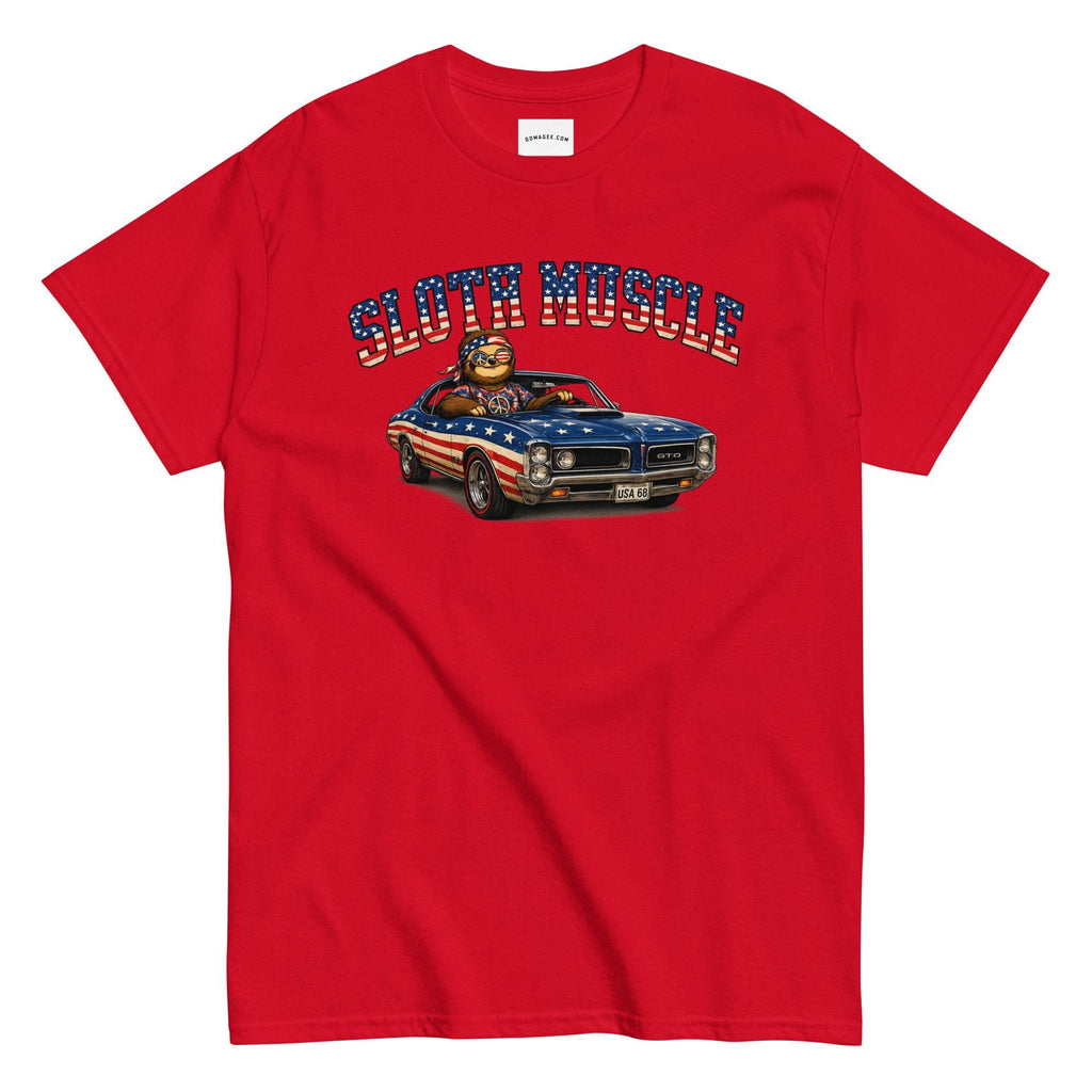 Sloth Muscle GTO Unisex classic tee