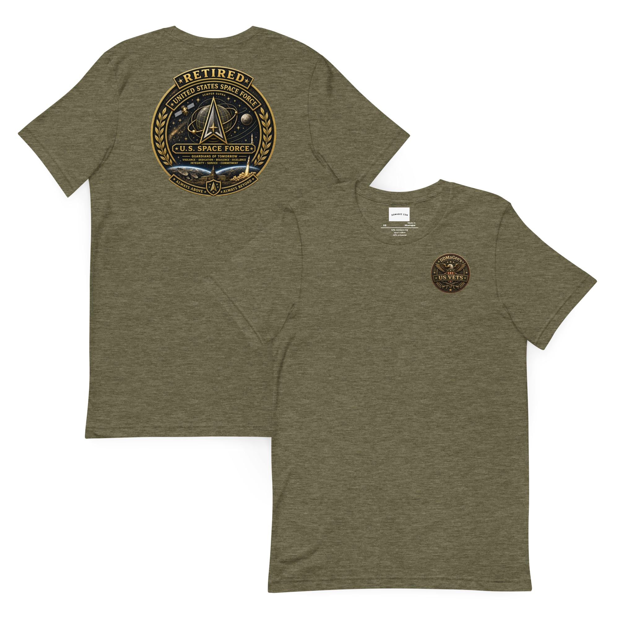 DDMagee's US Vets Unisex t-shirt