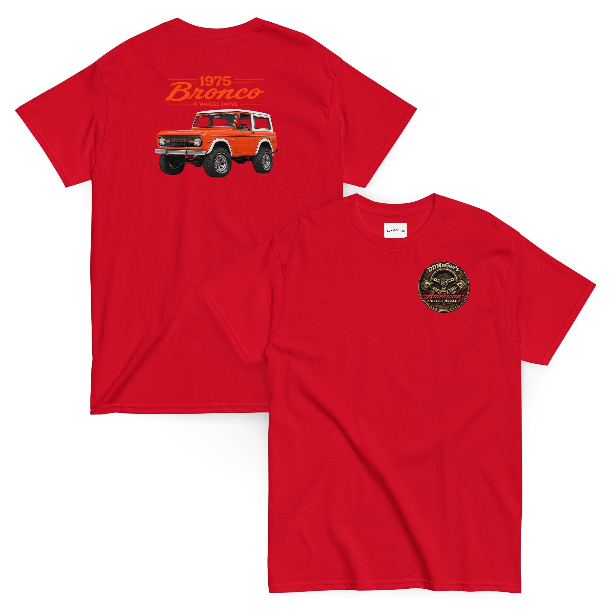 American Vintage Muscle '75 Bronco Unisex classic tee