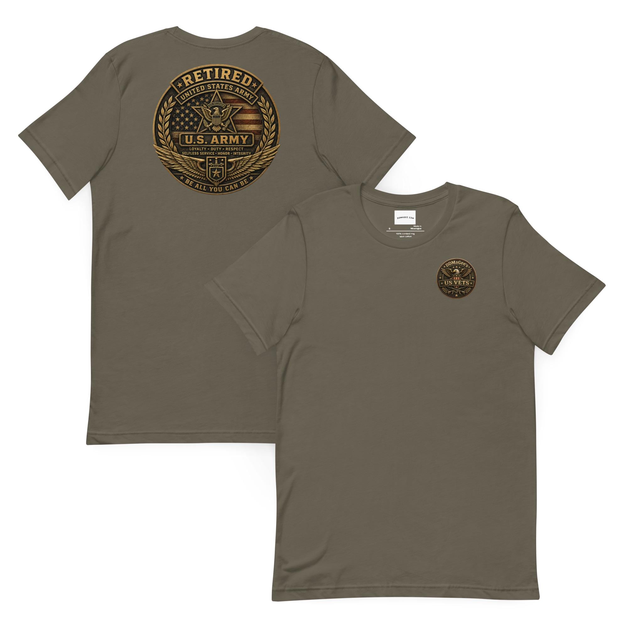 DDMaGee's US Vets Unisex t-shirt